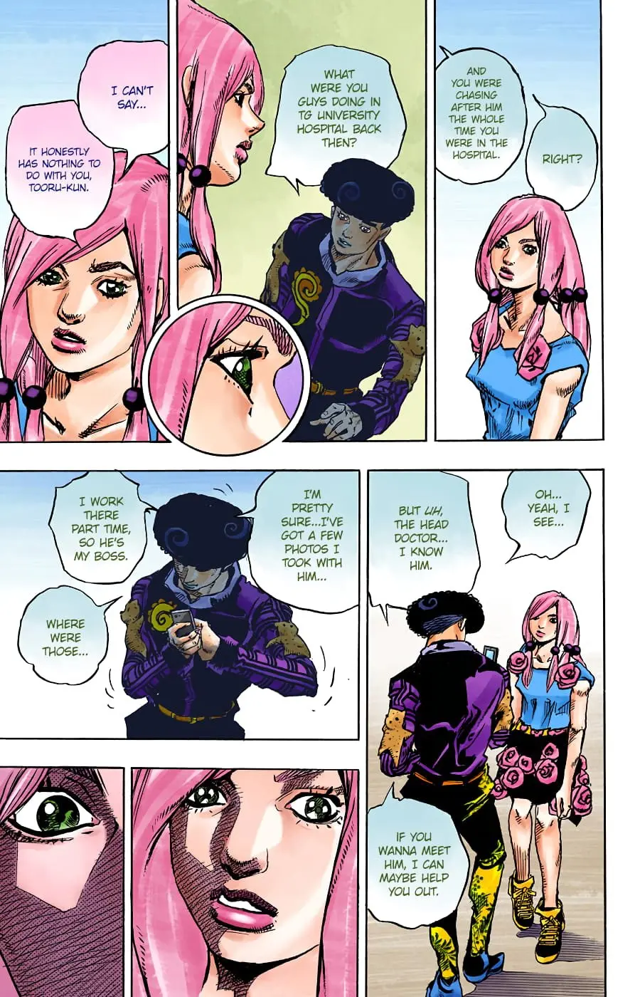 JoJo's Bizarre Adventure, Part 8: JoJolion Colored Manga — Chapter 90 — Page 29