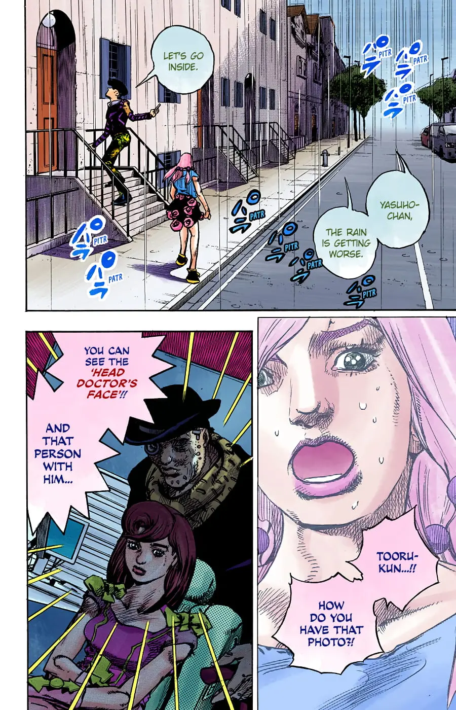 JoJo's Bizarre Adventure, Part 8: JoJolion Colored Manga — Chapter 91 — Page 7