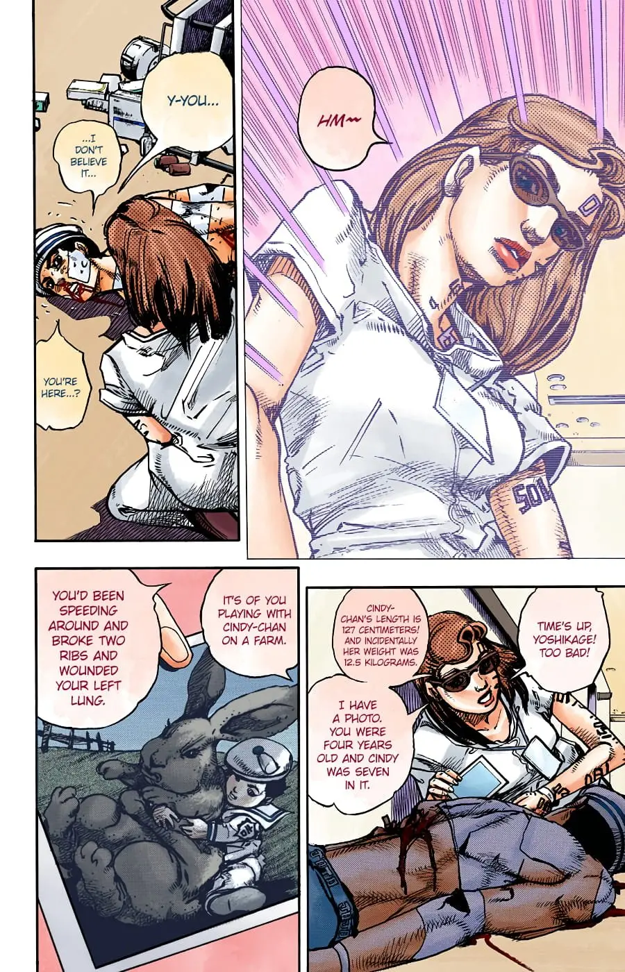 JoJo's Bizarre Adventure, Part 8: JoJolion Colored Manga — Chapter 92 — Page 7
