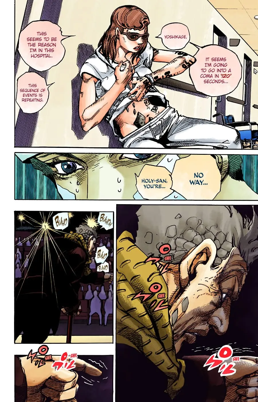 JoJo's Bizarre Adventure, Part 8: JoJolion Colored Manga — Chapter 92 — Page 13