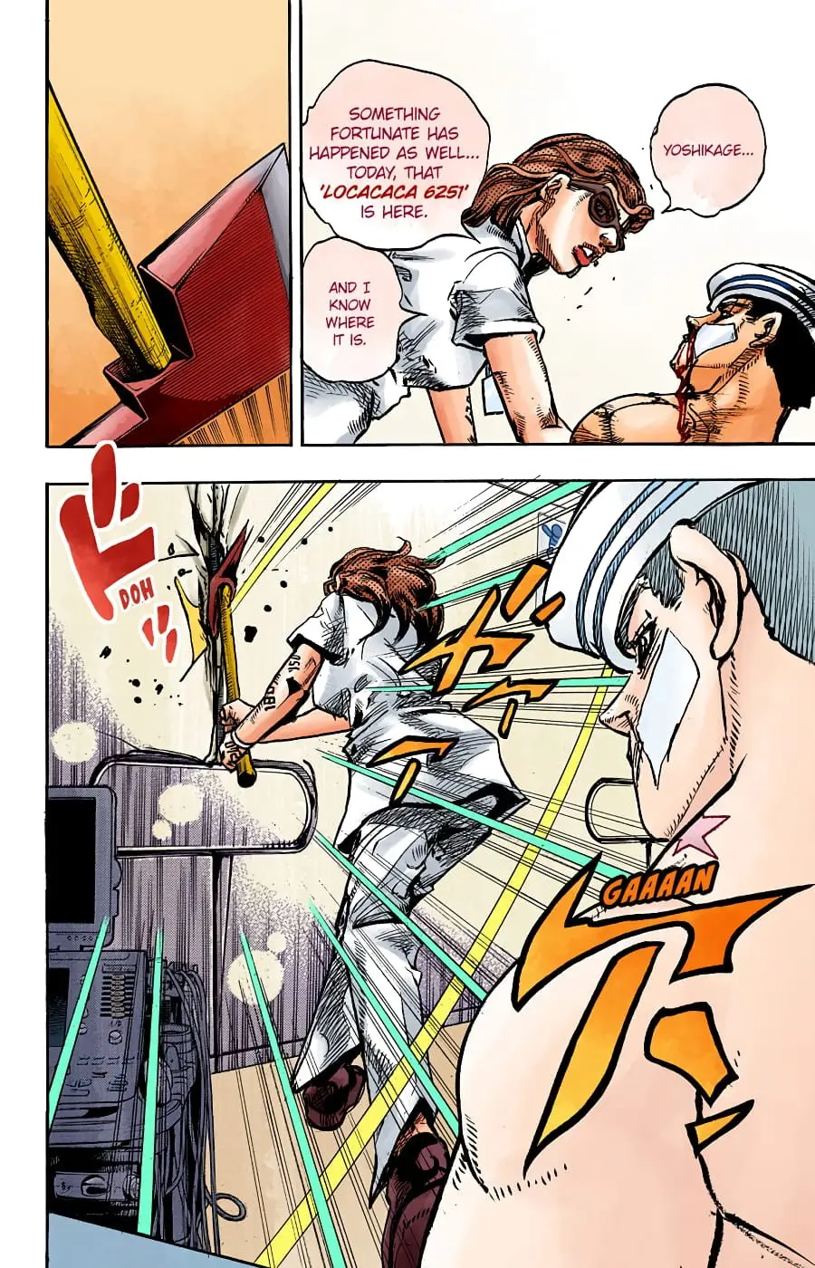 JoJo's Bizarre Adventure, Part 8: JoJolion Colored Manga — Chapter 92 — Page 23