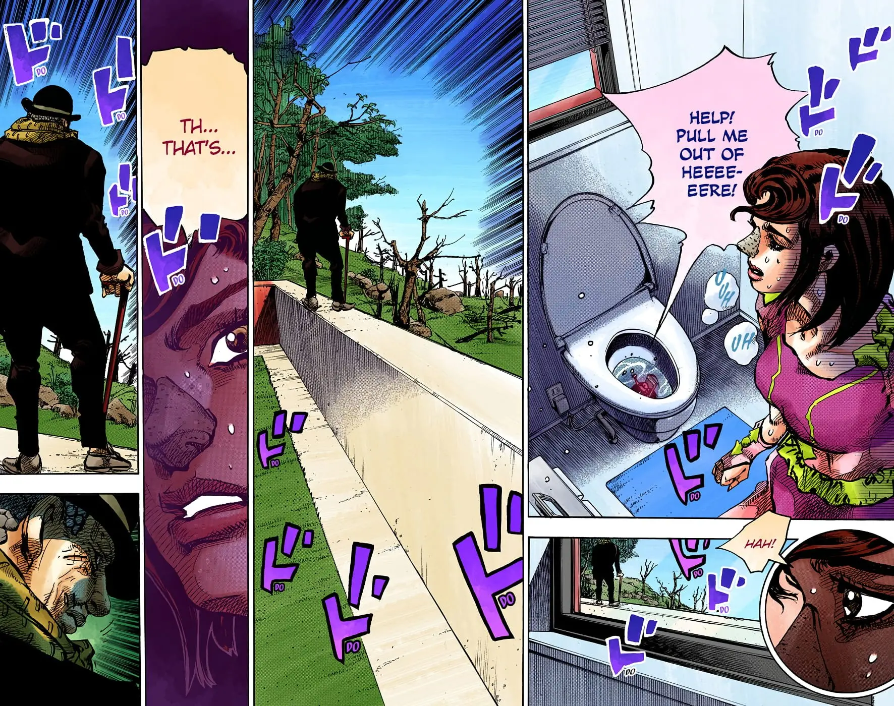 JoJo's Bizarre Adventure, Part 8: JoJolion Colored Manga — Chapter 94 — Page 19