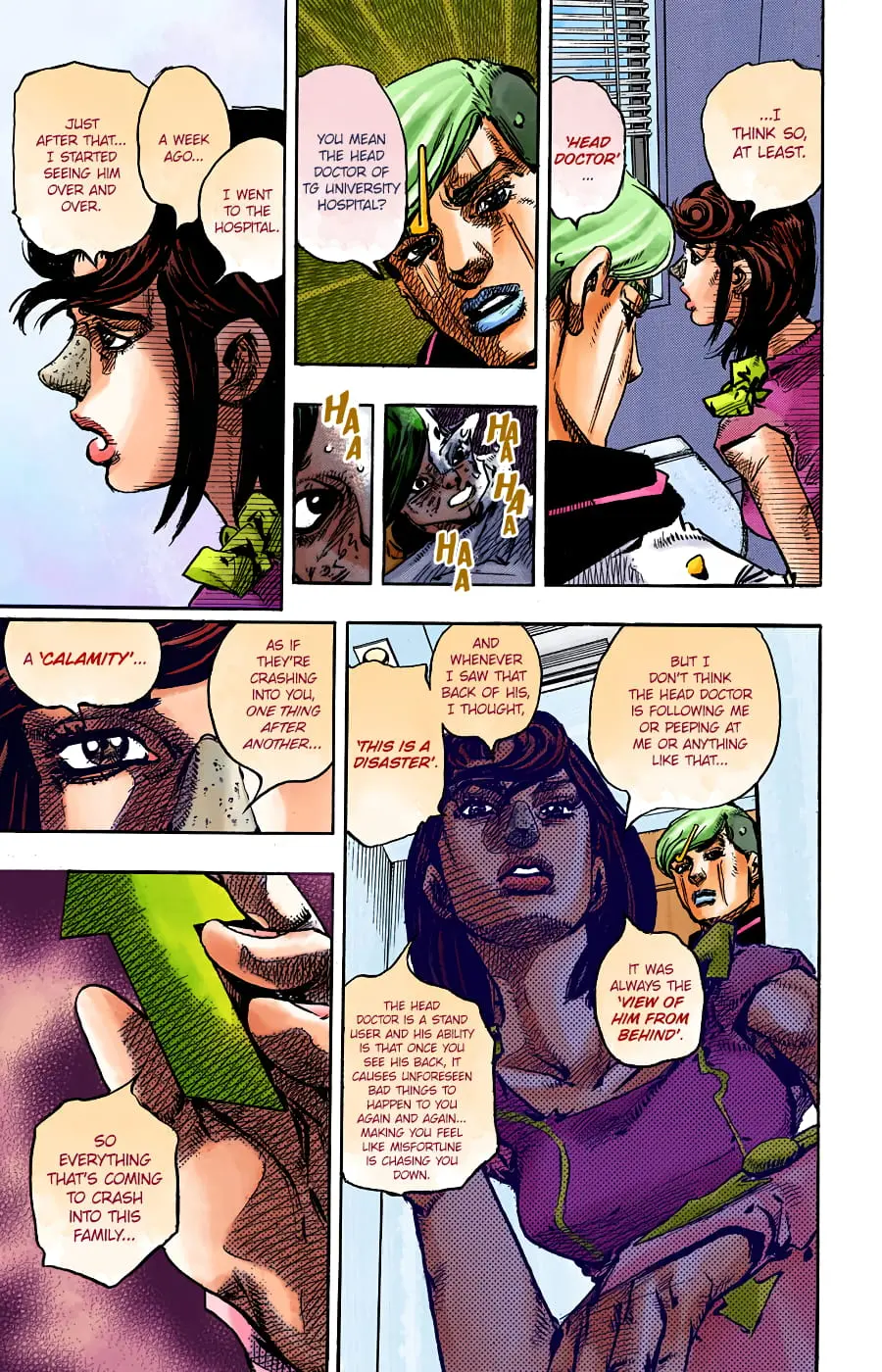 JoJo's Bizarre Adventure, Part 8: JoJolion Colored Manga — Chapter 94 — Page 27