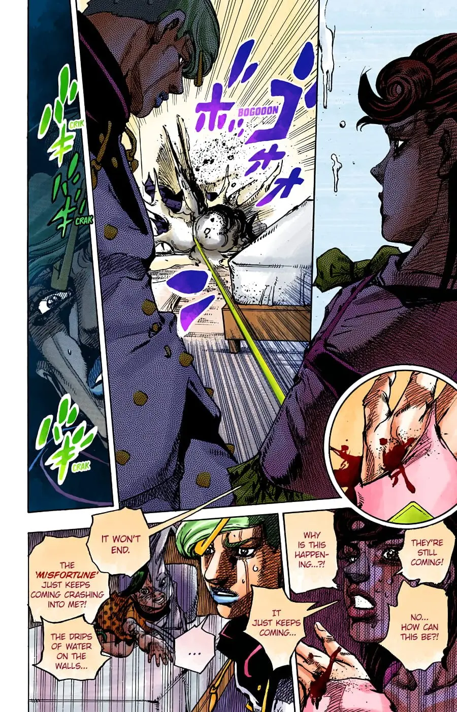 JoJo's Bizarre Adventure, Part 8: JoJolion Colored Manga — Chapter 94 — Page 32