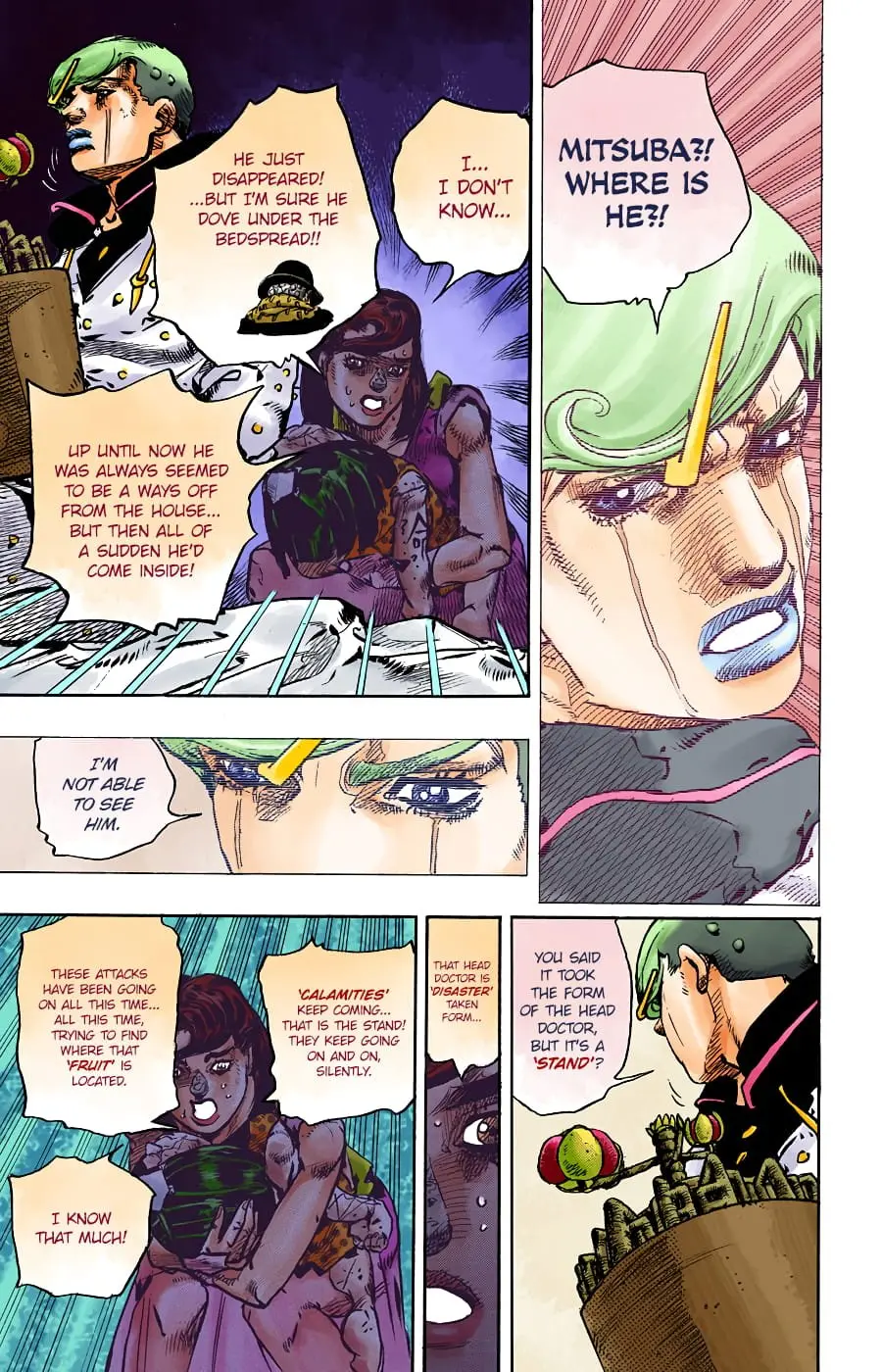 JoJo's Bizarre Adventure, Part 8: JoJolion Colored Manga — Chapter 97 — Page 6