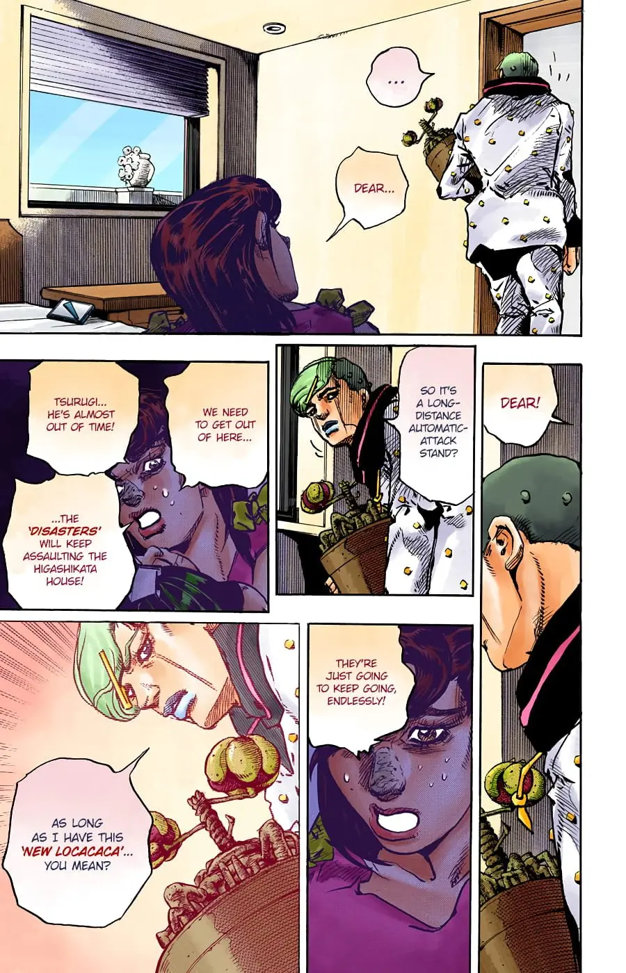 JoJo's Bizarre Adventure, Part 8: JoJolion Colored Manga — Chapter 97 — Page 8