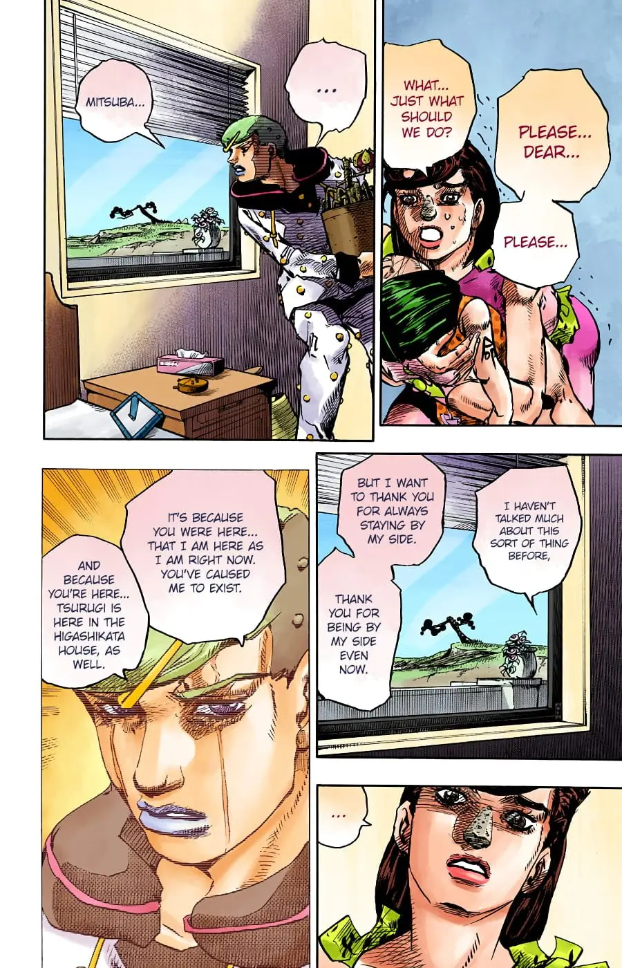 JoJo's Bizarre Adventure, Part 8: JoJolion Colored Manga — Chapter 97 — Page 9