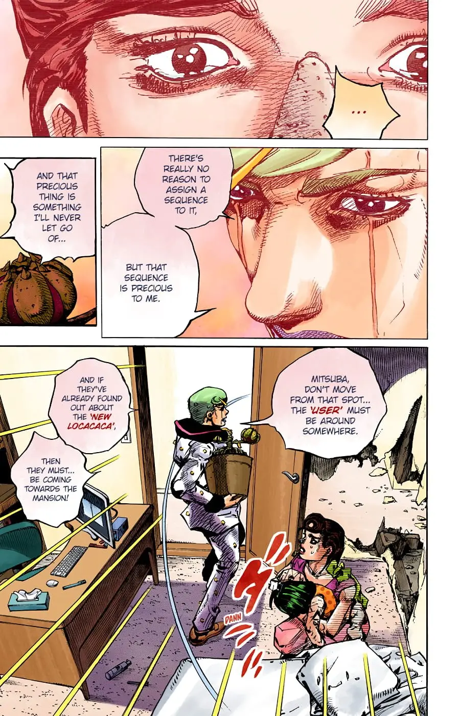 JoJo's Bizarre Adventure, Part 8: JoJolion Colored Manga — Chapter 97 — Page 10
