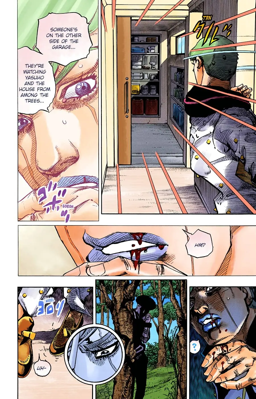 JoJo's Bizarre Adventure, Part 8: JoJolion Colored Manga — Chapter 97 — Page 13