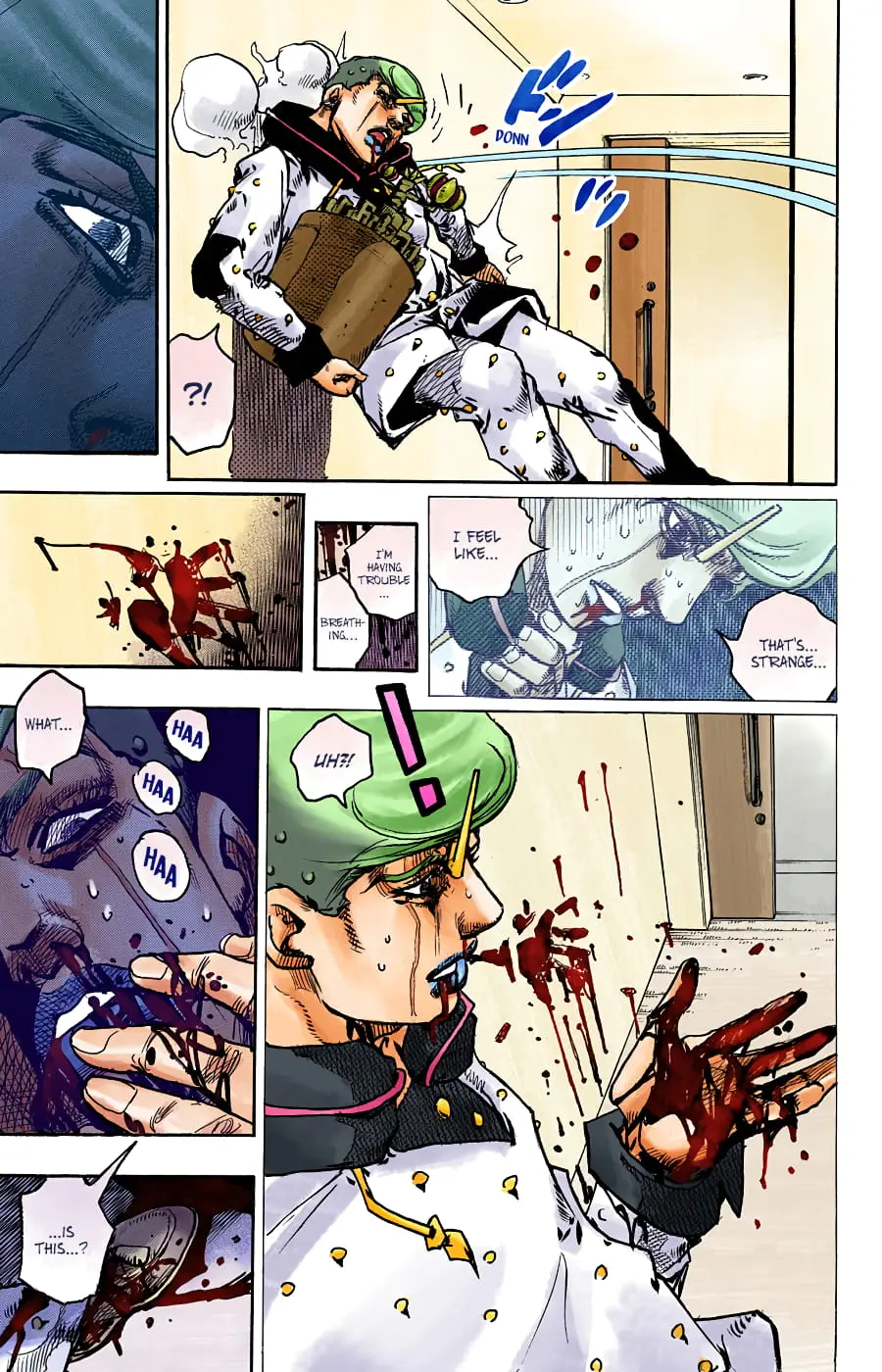 JoJo's Bizarre Adventure, Part 8: JoJolion Colored Manga — Chapter 97 — Page 14