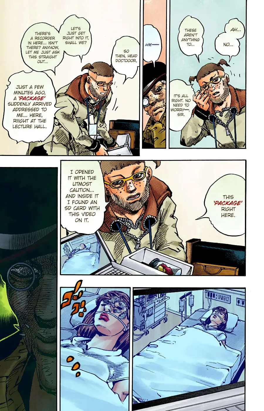 JoJo's Bizarre Adventure, Part 8: JoJolion Colored Manga — Chapter 97 — Page 27