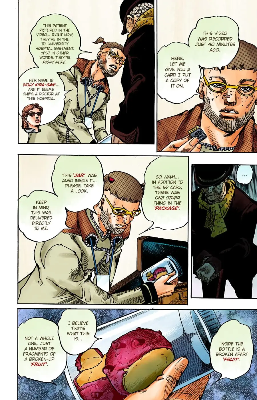 JoJo's Bizarre Adventure, Part 8: JoJolion Colored Manga — Chapter 97 — Page 28