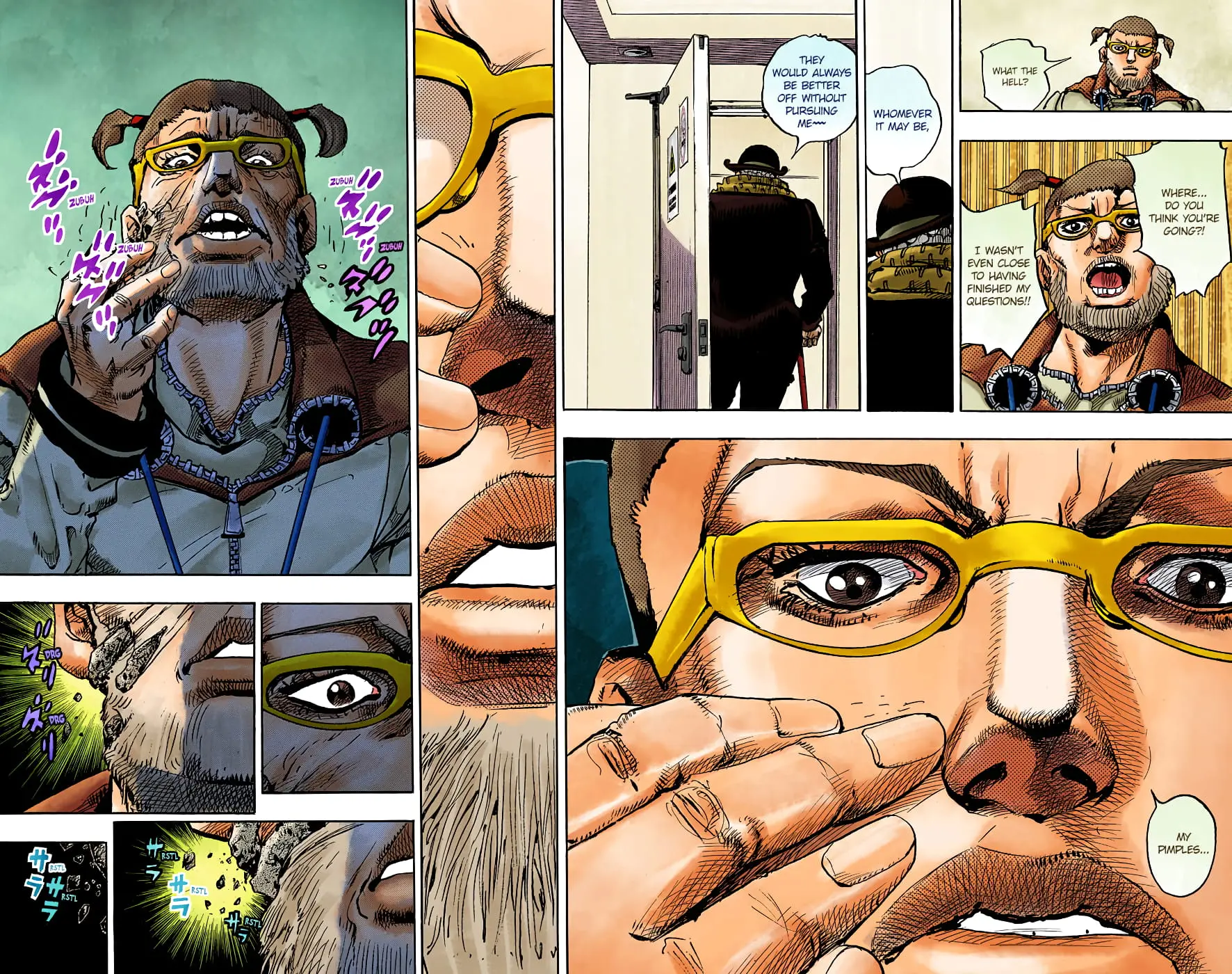 JoJo's Bizarre Adventure, Part 8: JoJolion Colored Manga — Chapter 97 — Page 34