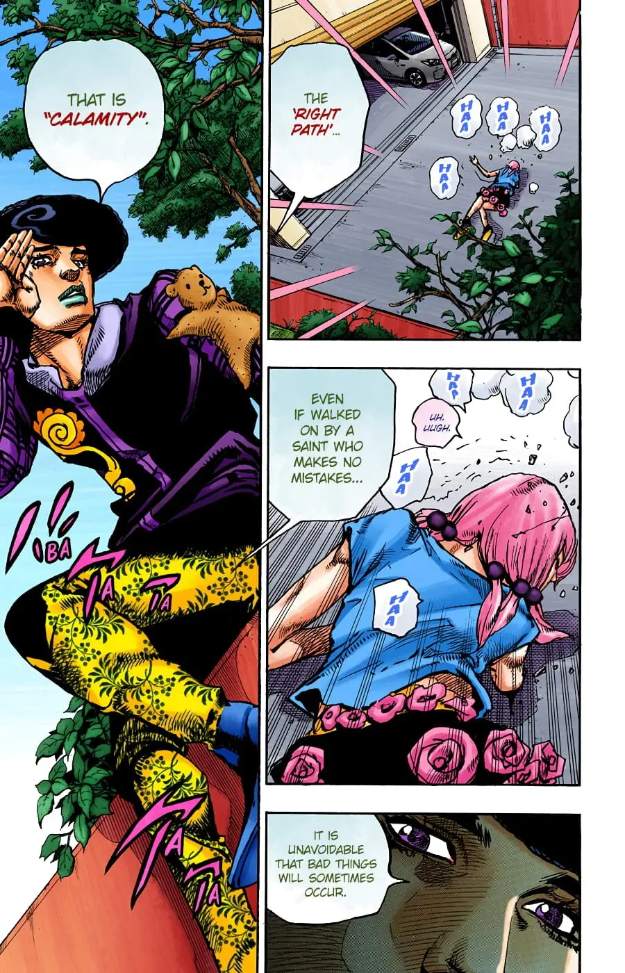 JoJo's Bizarre Adventure, Part 8: JoJolion Colored Manga — Chapter 98 — Page 9