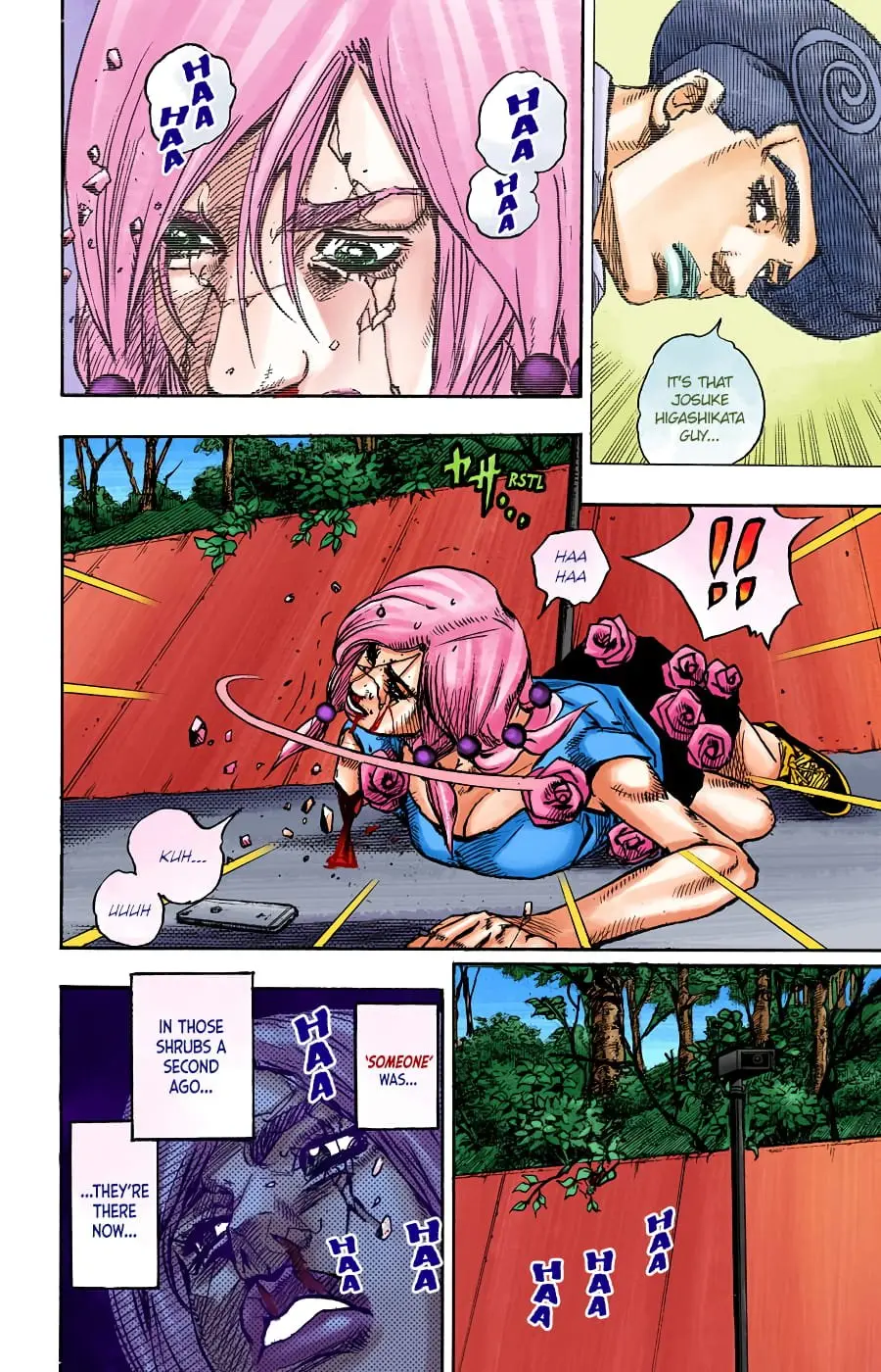 JoJo's Bizarre Adventure, Part 8: JoJolion Colored Manga — Chapter 98 — Page 21