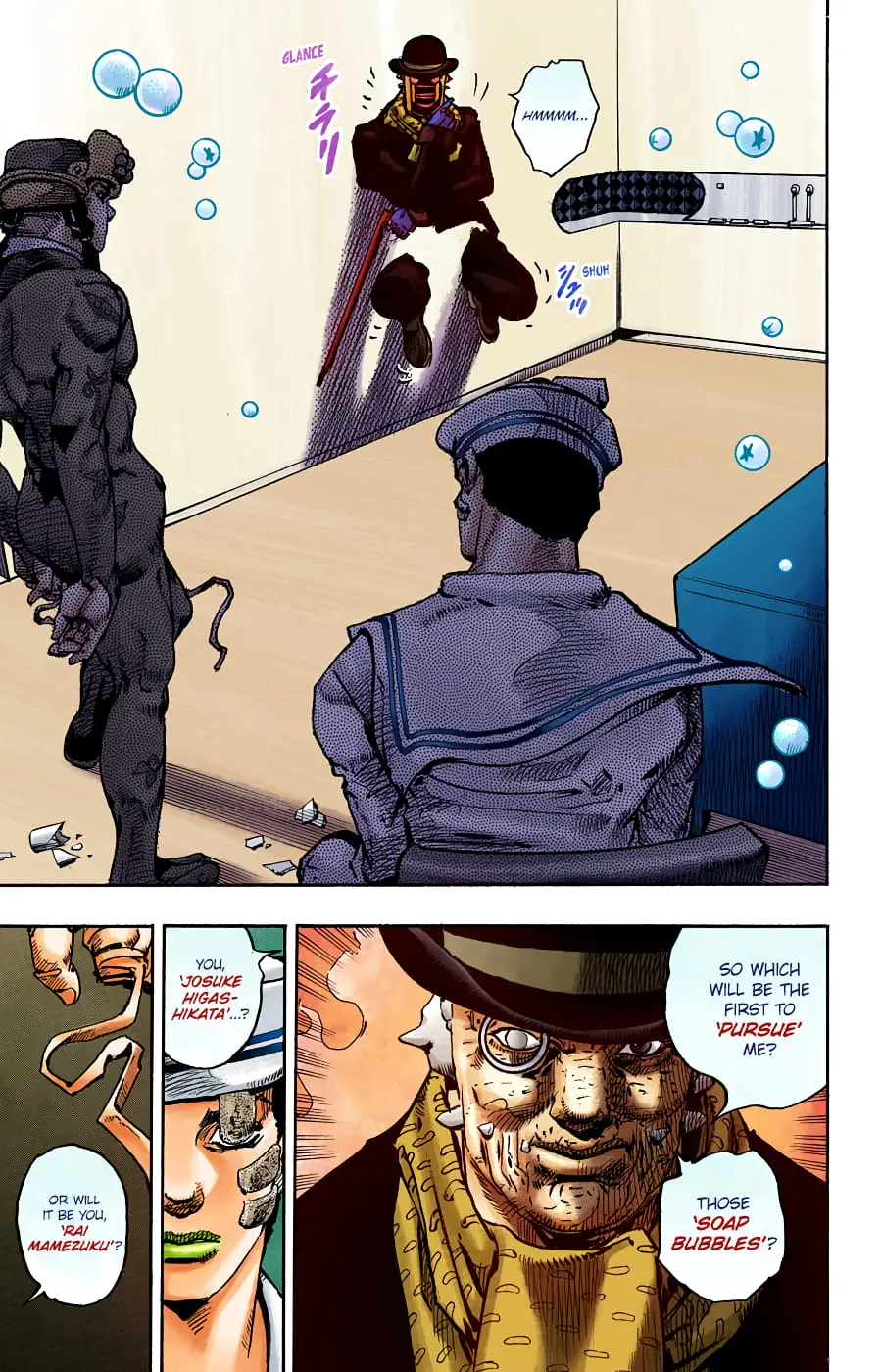 JoJo's Bizarre Adventure, Part 8: JoJolion Colored Manga — Chapter 98 — Page 24