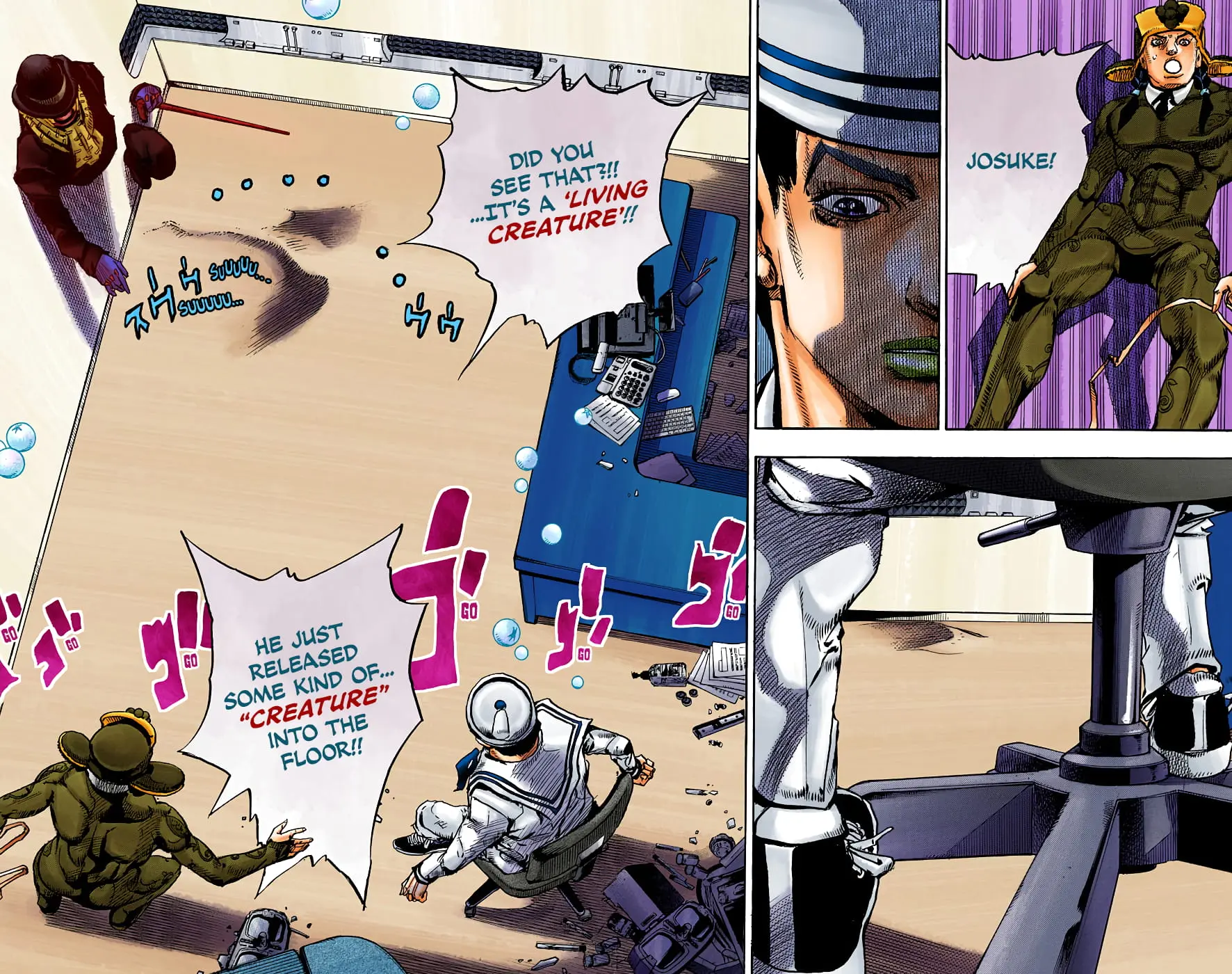 JoJo's Bizarre Adventure, Part 8: JoJolion Colored Manga — Chapter 98 — Page 28