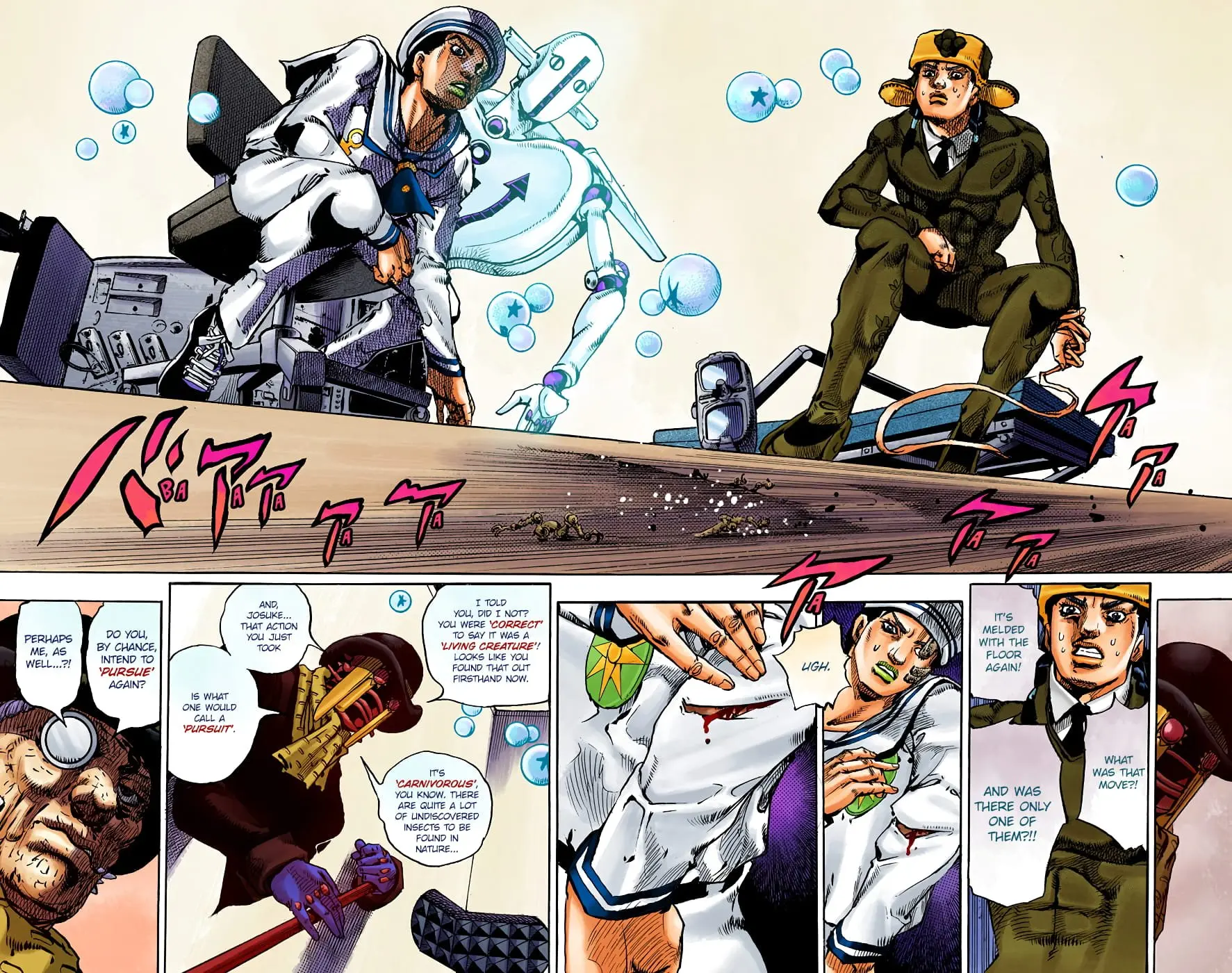 JoJo's Bizarre Adventure, Part 8: JoJolion Colored Manga — Chapter 98 — Page 34