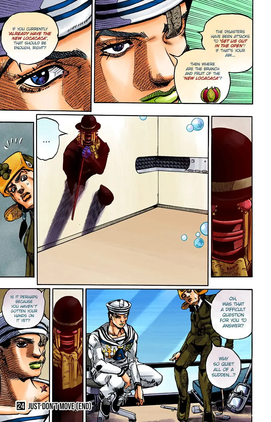 JoJo's Bizarre Adventure, Part 8: JoJolion Colored Manga — Chapter 98 — Page 36