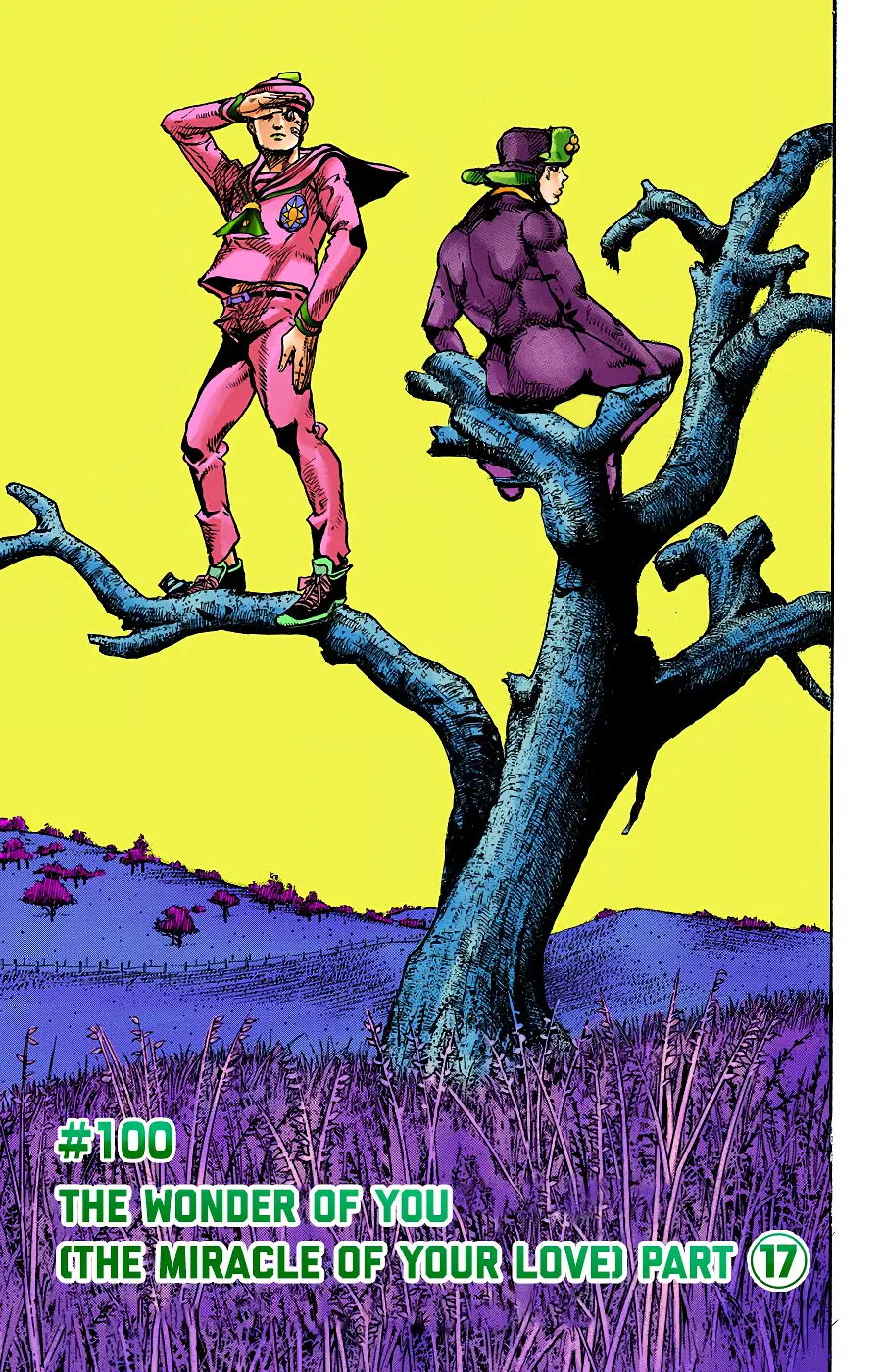 JoJo's Bizarre Adventure, Part 8: JoJolion Colored Manga — Chapter 100 — Page 1