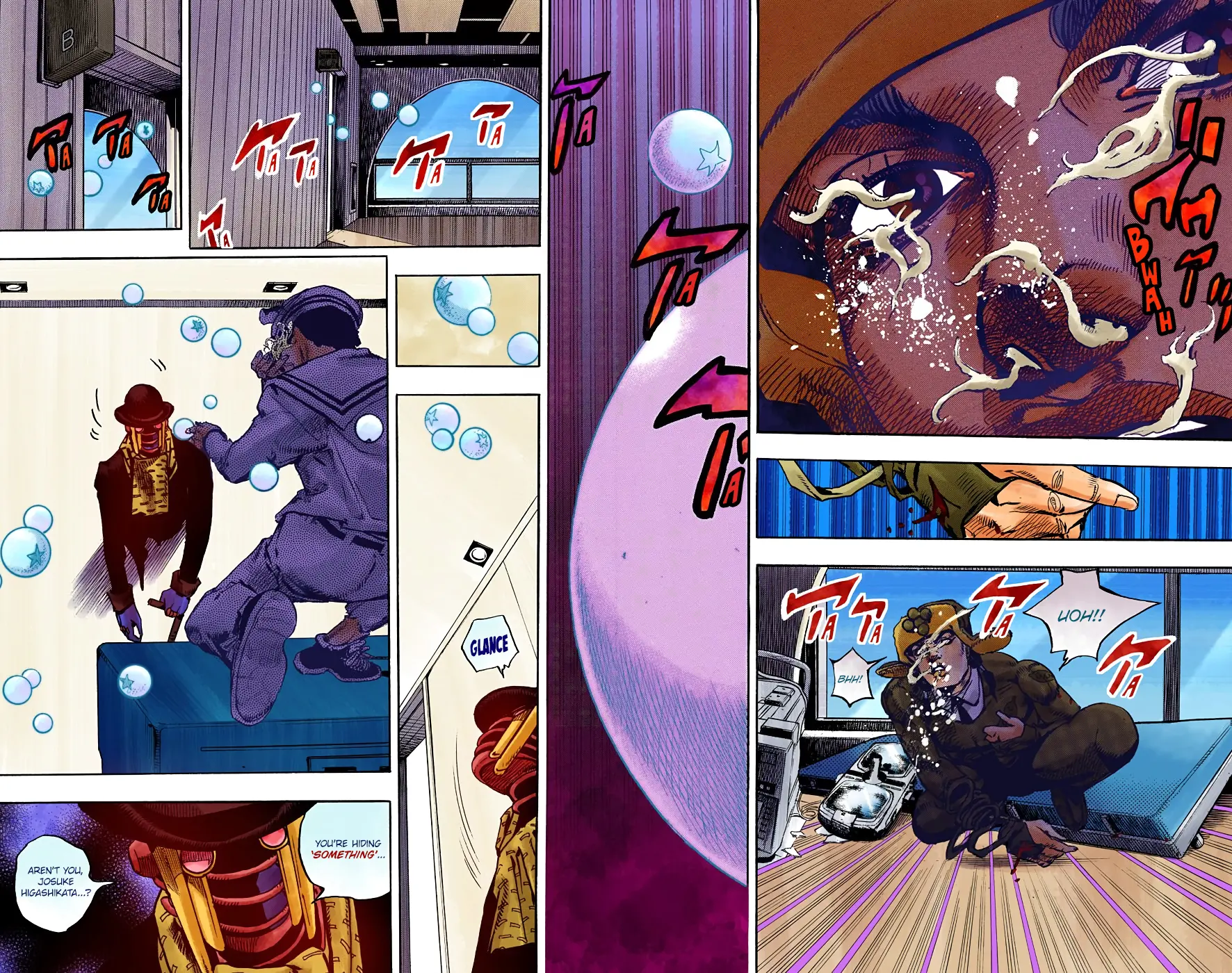 JoJo's Bizarre Adventure, Part 8: JoJolion Colored Manga — Chapter 100 — Page 2
