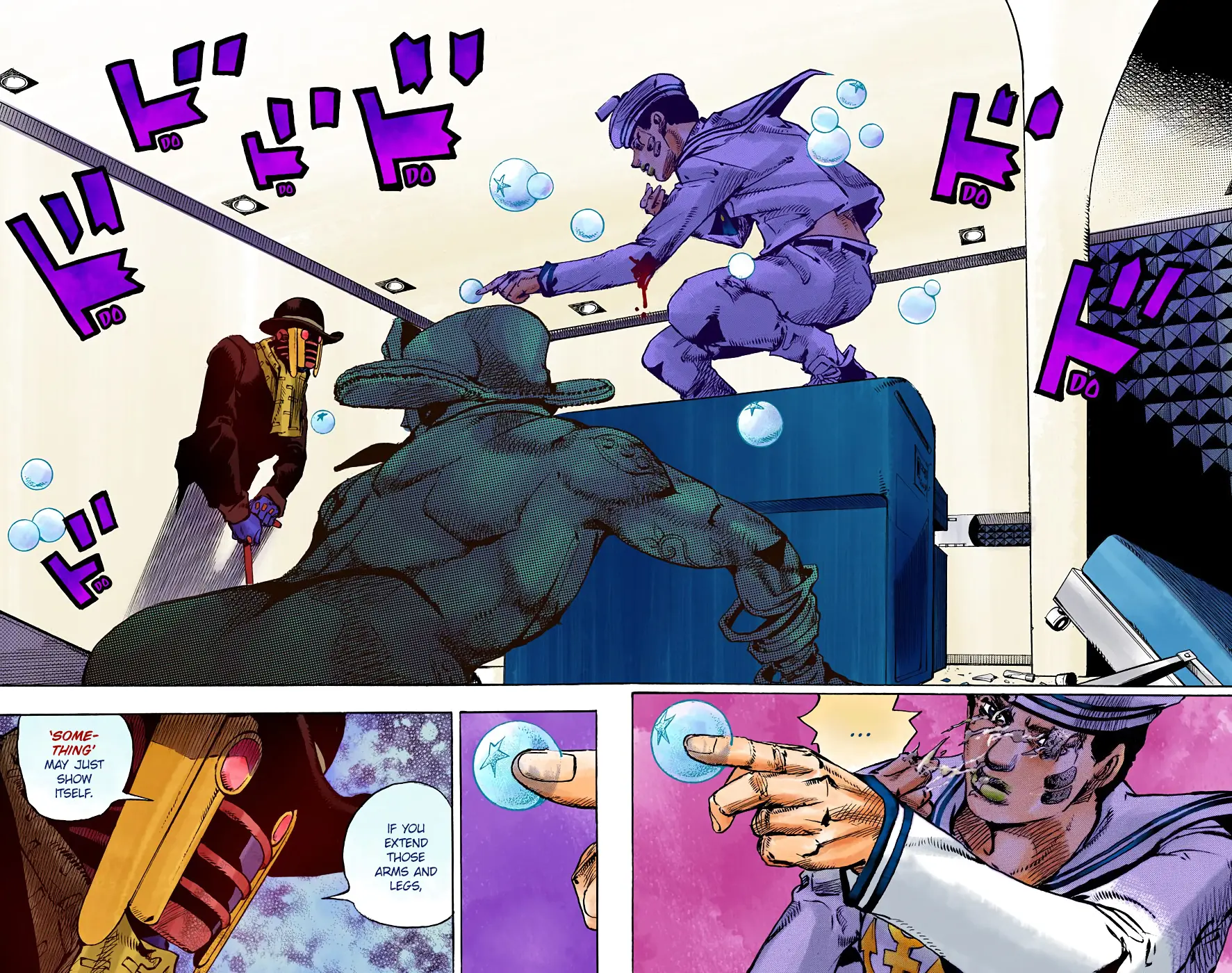 JoJo's Bizarre Adventure, Part 8: JoJolion Colored Manga — Chapter 100 — Page 3
