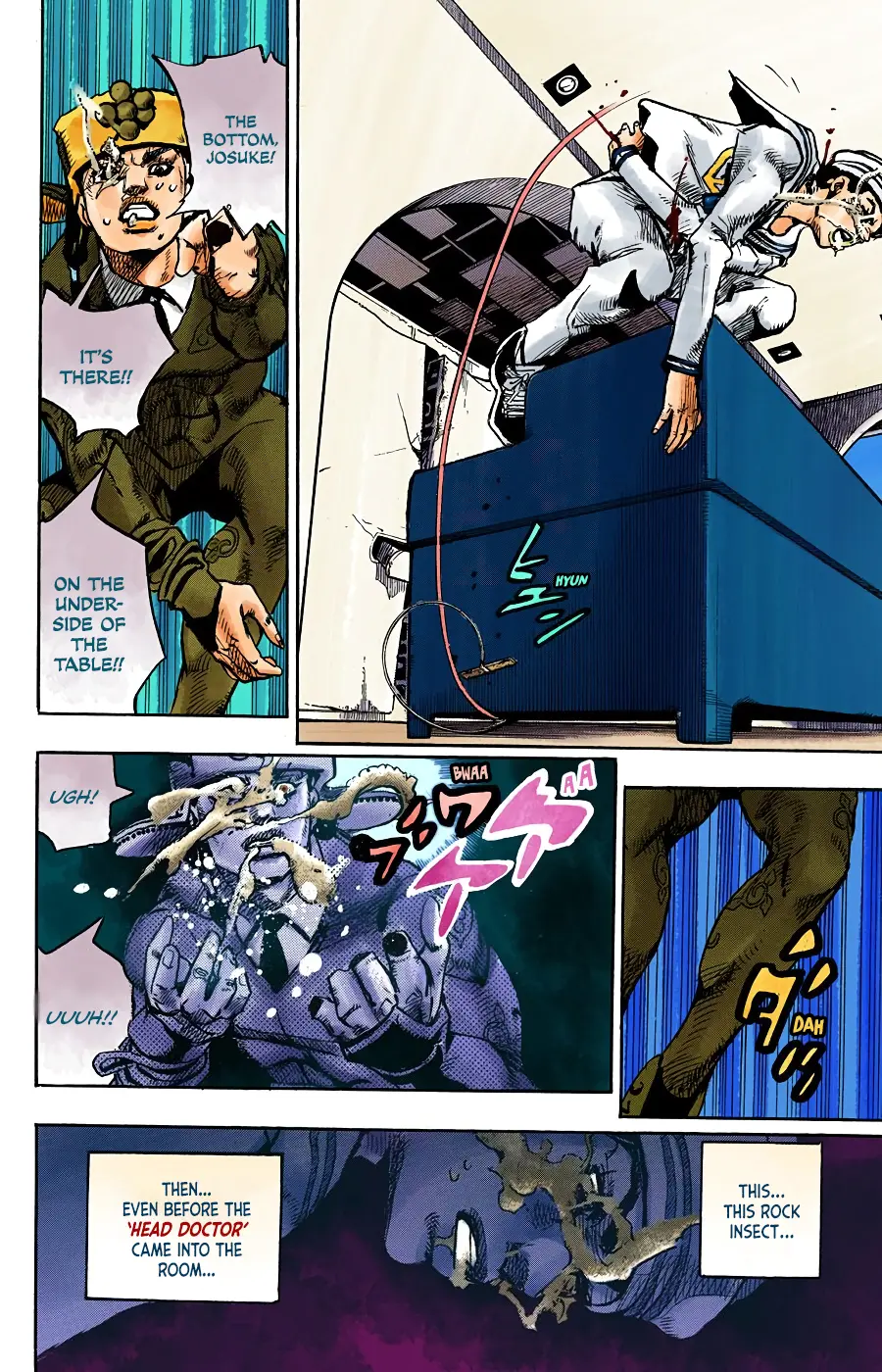JoJo's Bizarre Adventure, Part 8: JoJolion Colored Manga — Chapter 100 — Page 7