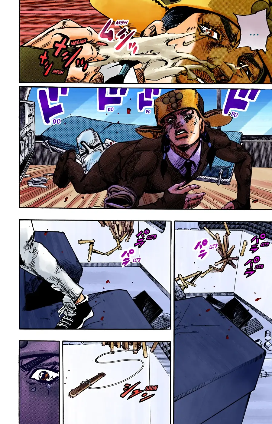 JoJo's Bizarre Adventure, Part 8: JoJolion Colored Manga — Chapter 100 — Page 10