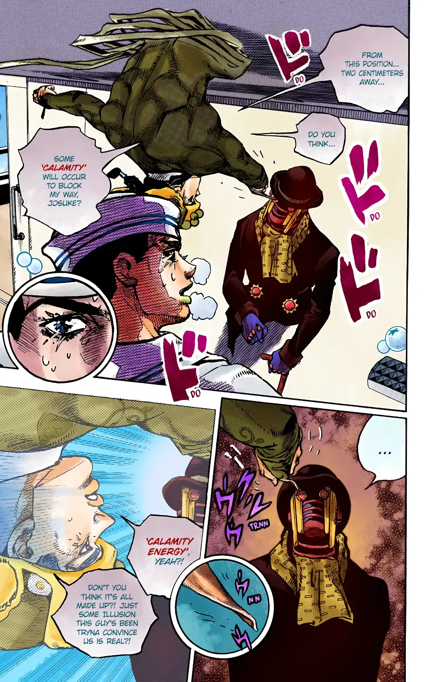 JoJo's Bizarre Adventure, Part 8: JoJolion Colored Manga — Chapter 100 — Page 18