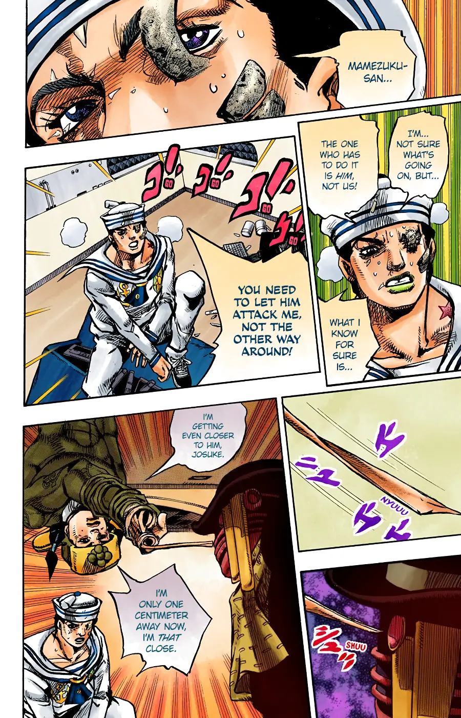 JoJo's Bizarre Adventure, Part 8: JoJolion Colored Manga — Chapter 100 — Page 19