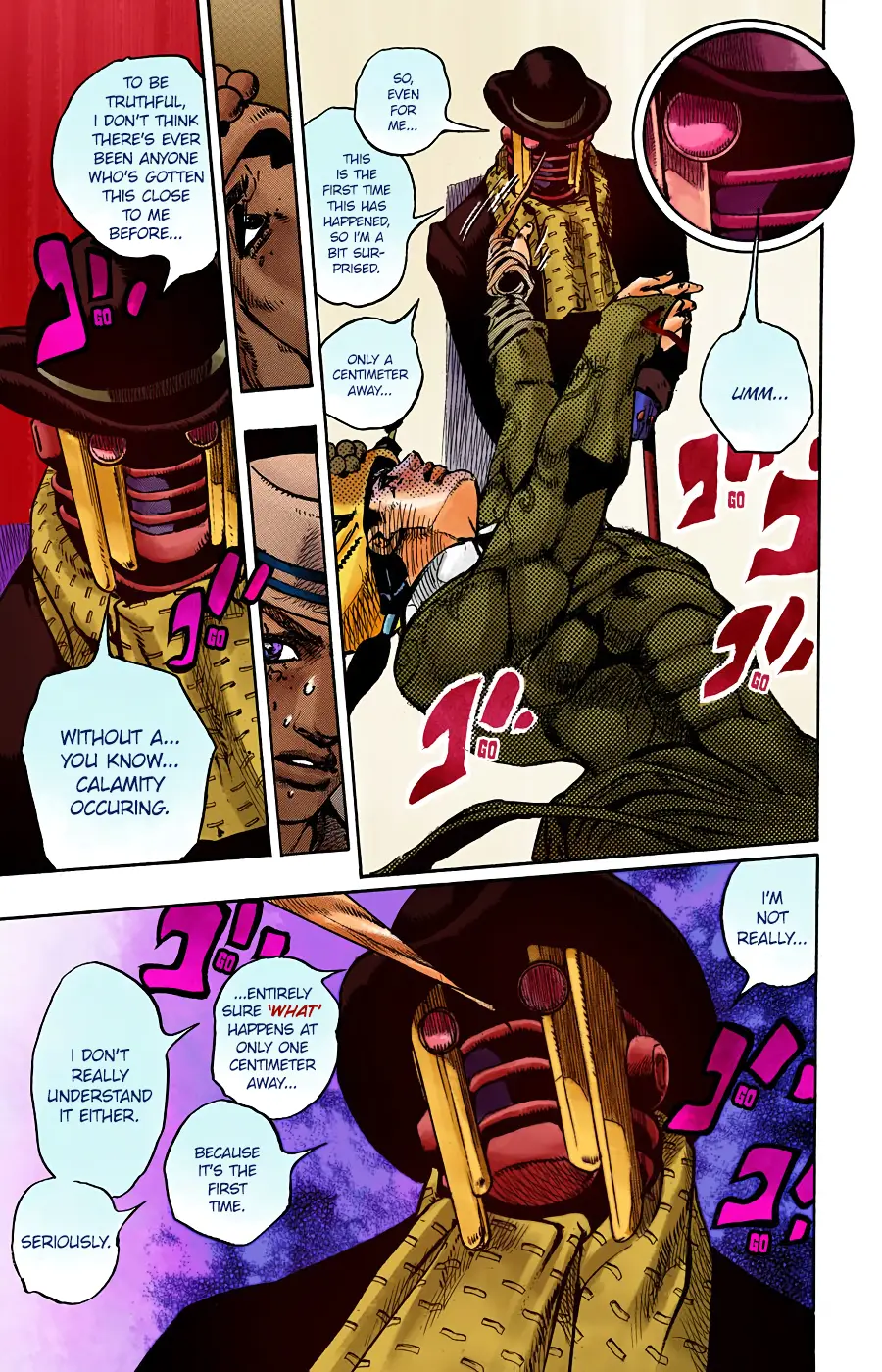 JoJo's Bizarre Adventure, Part 8: JoJolion Colored Manga — Chapter 100 — Page 20