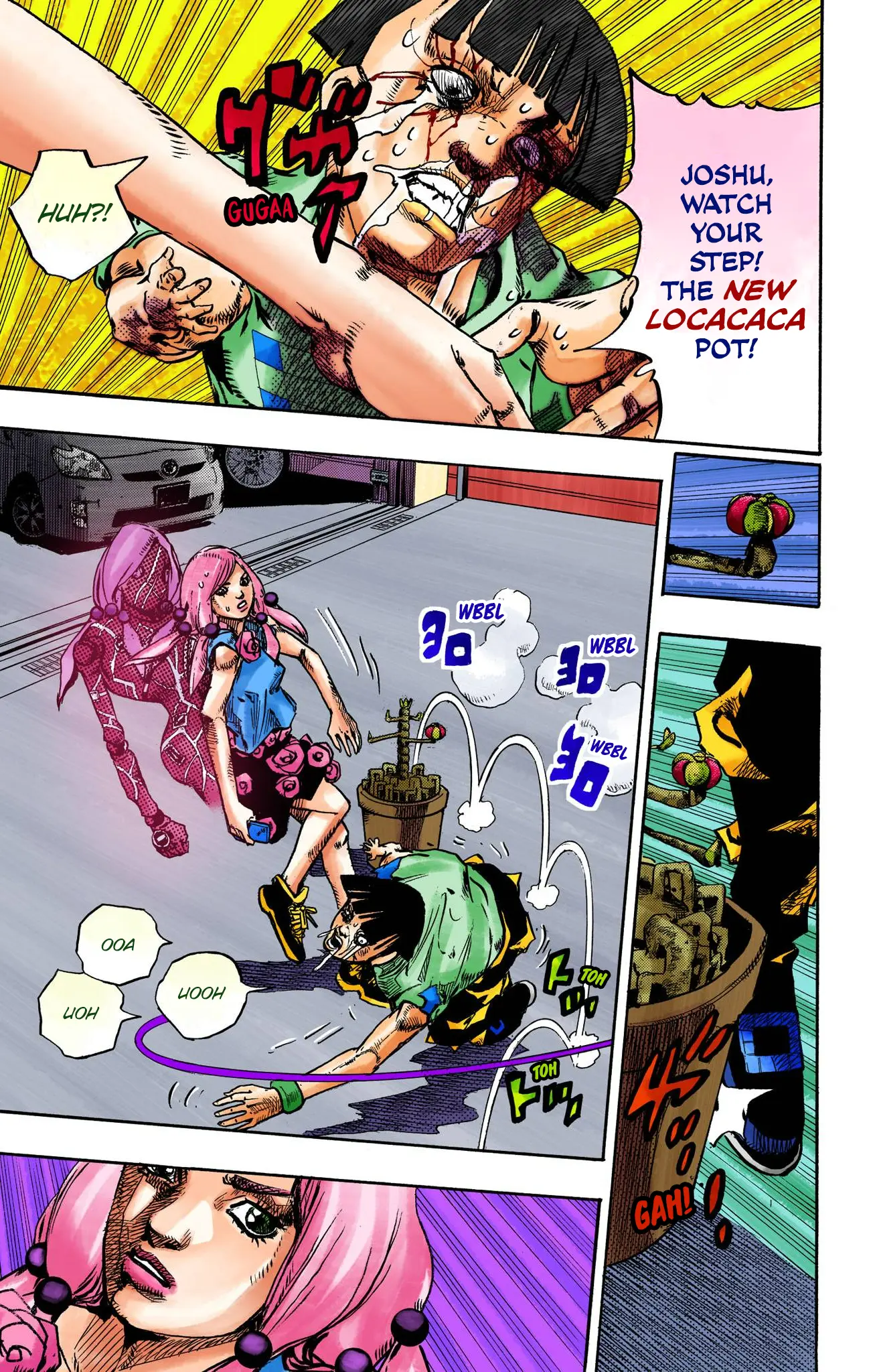 JoJo's Bizarre Adventure, Part 8: JoJolion Colored Manga — Chapter 103 — Page 11