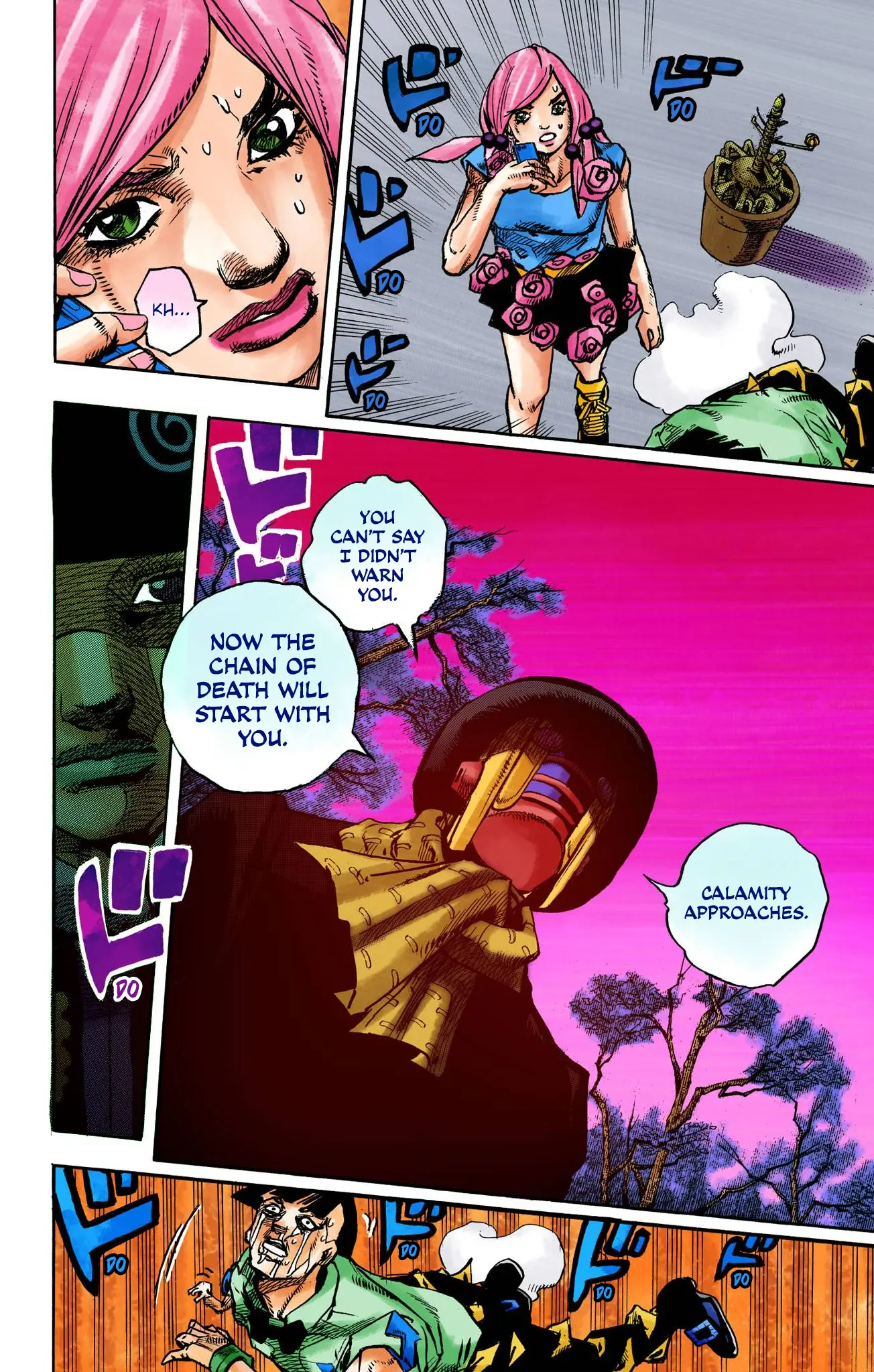 JoJo's Bizarre Adventure, Part 8: JoJolion Colored Manga — Chapter 103 — Page 14