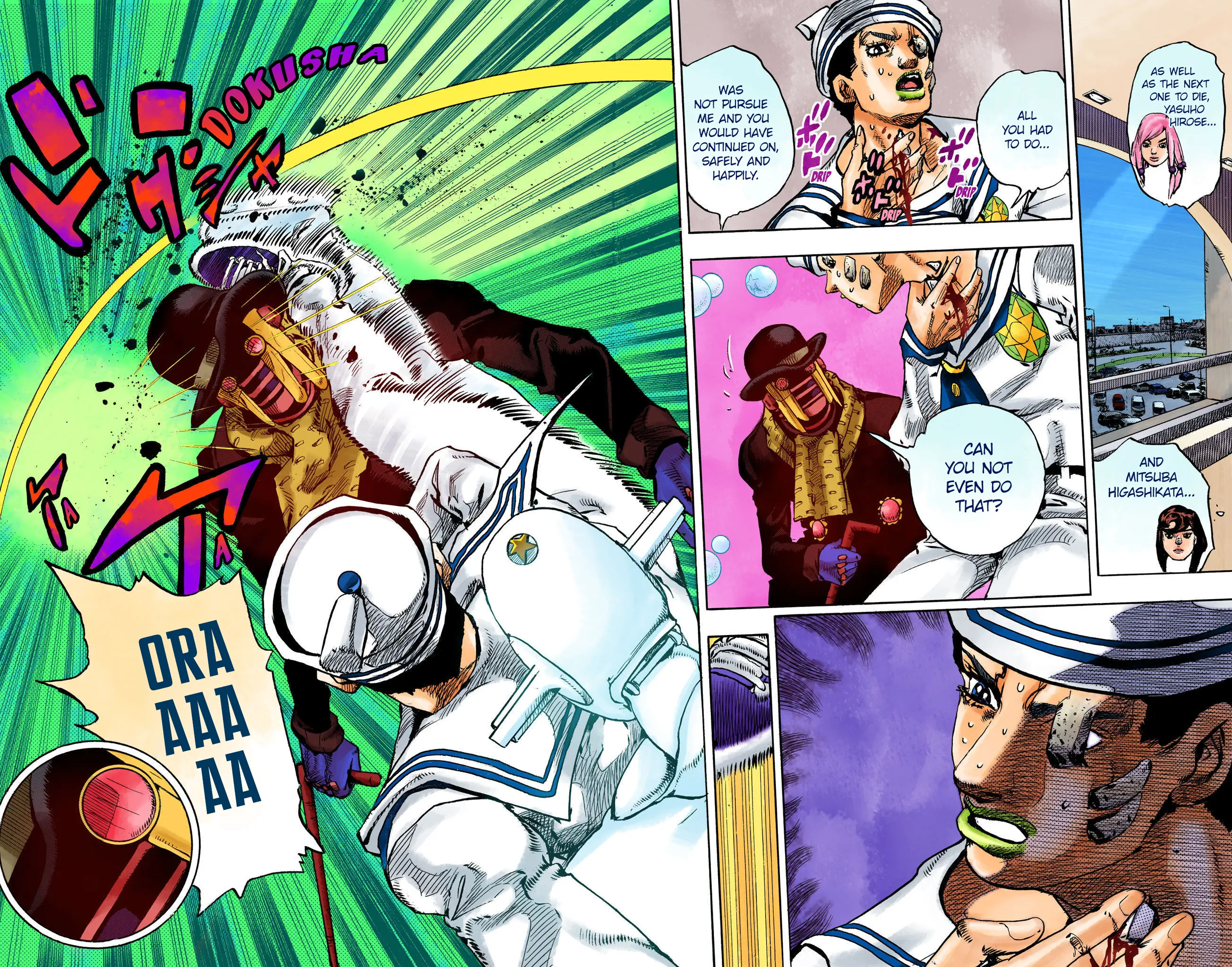 JoJo's Bizarre Adventure, Part 8: JoJolion Colored Manga — Chapter 103 — Page 28