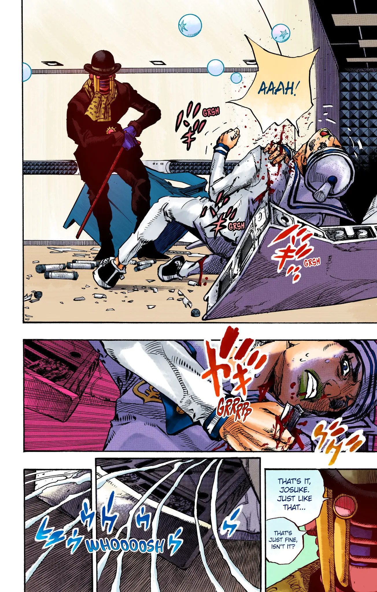 JoJo's Bizarre Adventure, Part 8: JoJolion Colored Manga — Chapter 103 — Page 33