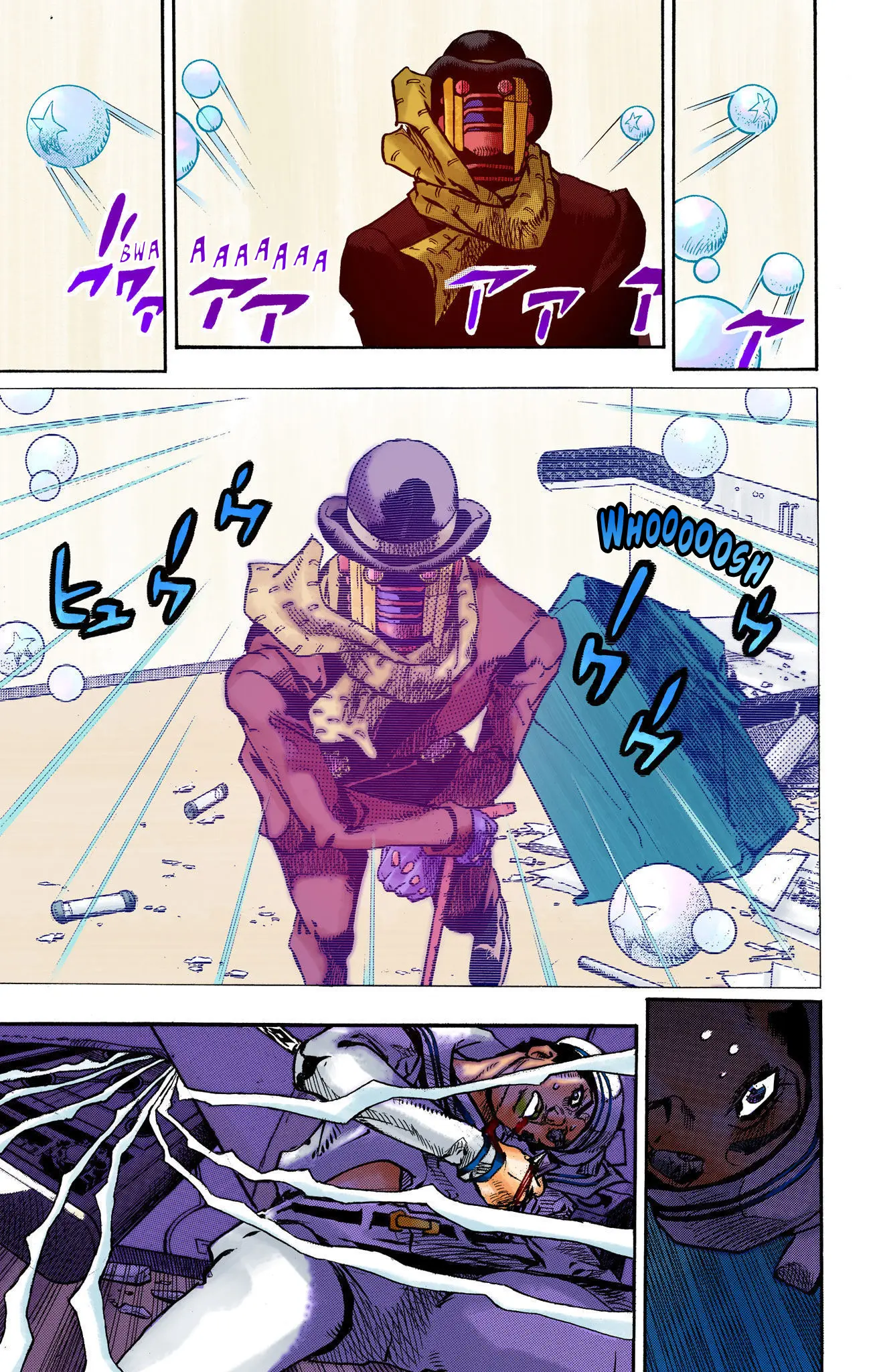 JoJo's Bizarre Adventure, Part 8: JoJolion Colored Manga — Chapter 103 — Page 34