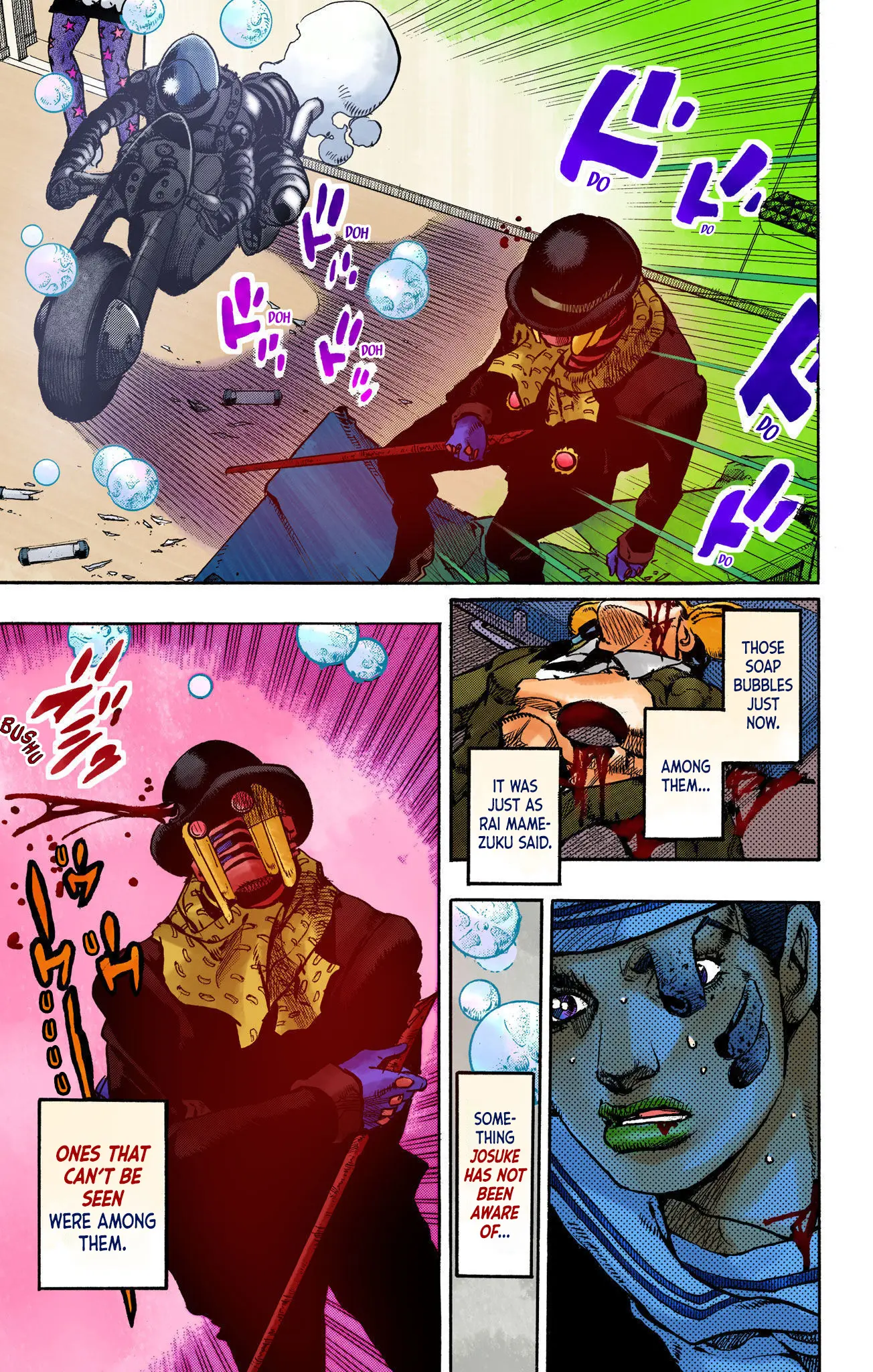 JoJo's Bizarre Adventure, Part 8: JoJolion Colored Manga — Chapter 103 — Page 39