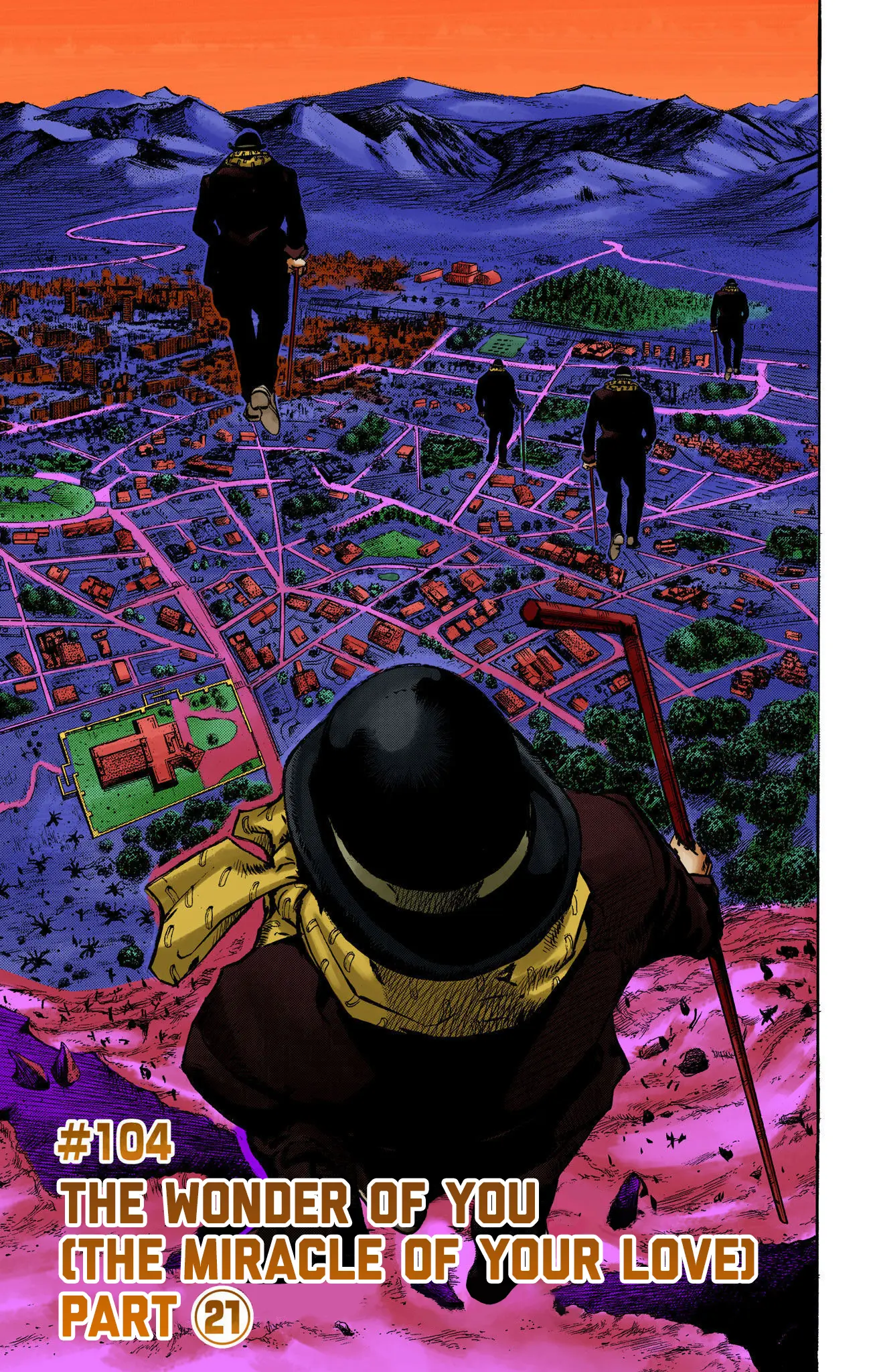 JoJo's Bizarre Adventure, Part 8: JoJolion Colored Manga — Chapter 104 — Page 1