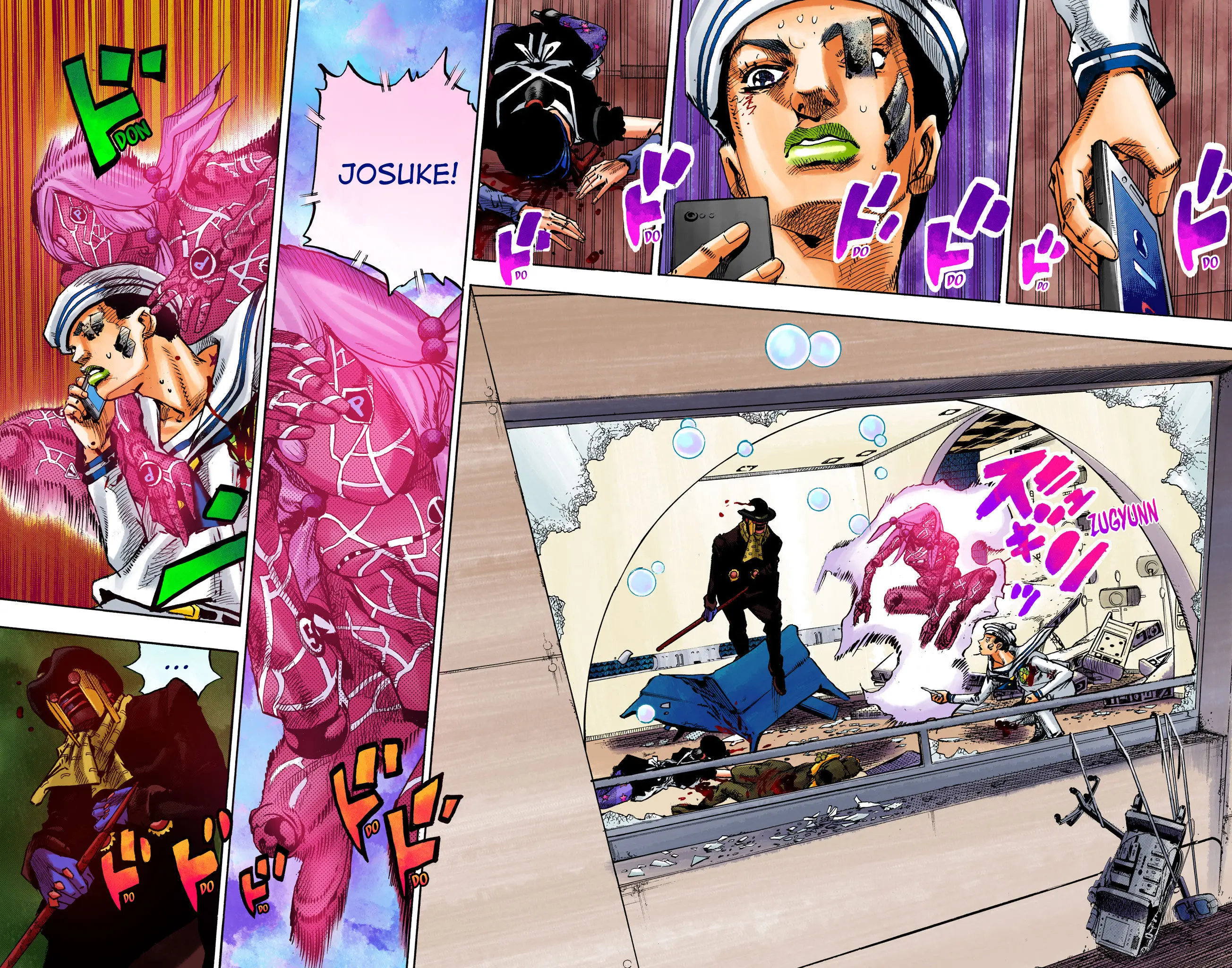 JoJo's Bizarre Adventure, Part 8: JoJolion Colored Manga — Chapter 104 — Page 13