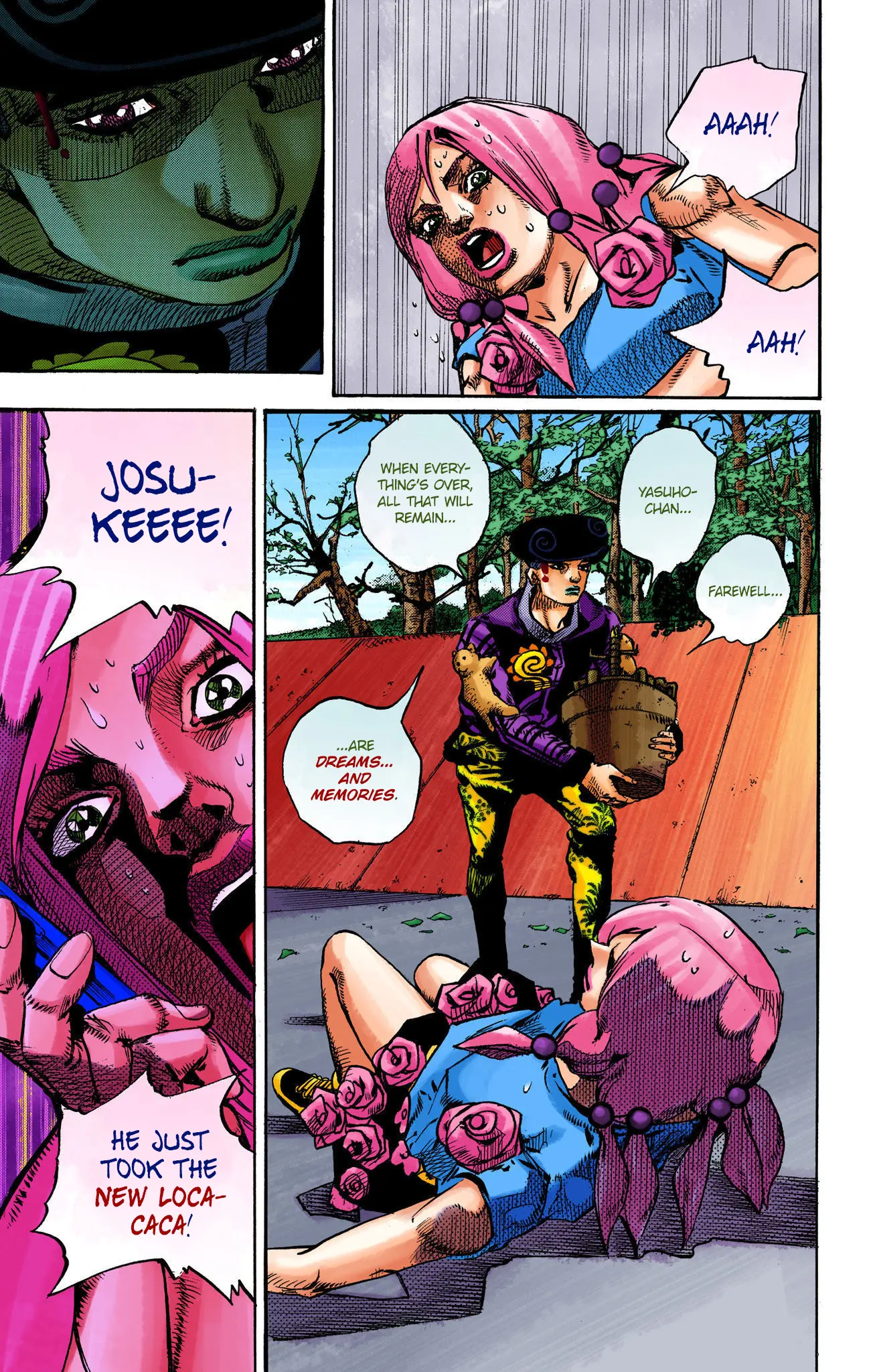 JoJo's Bizarre Adventure, Part 8: JoJolion Colored Manga — Chapter 104 — Page 30