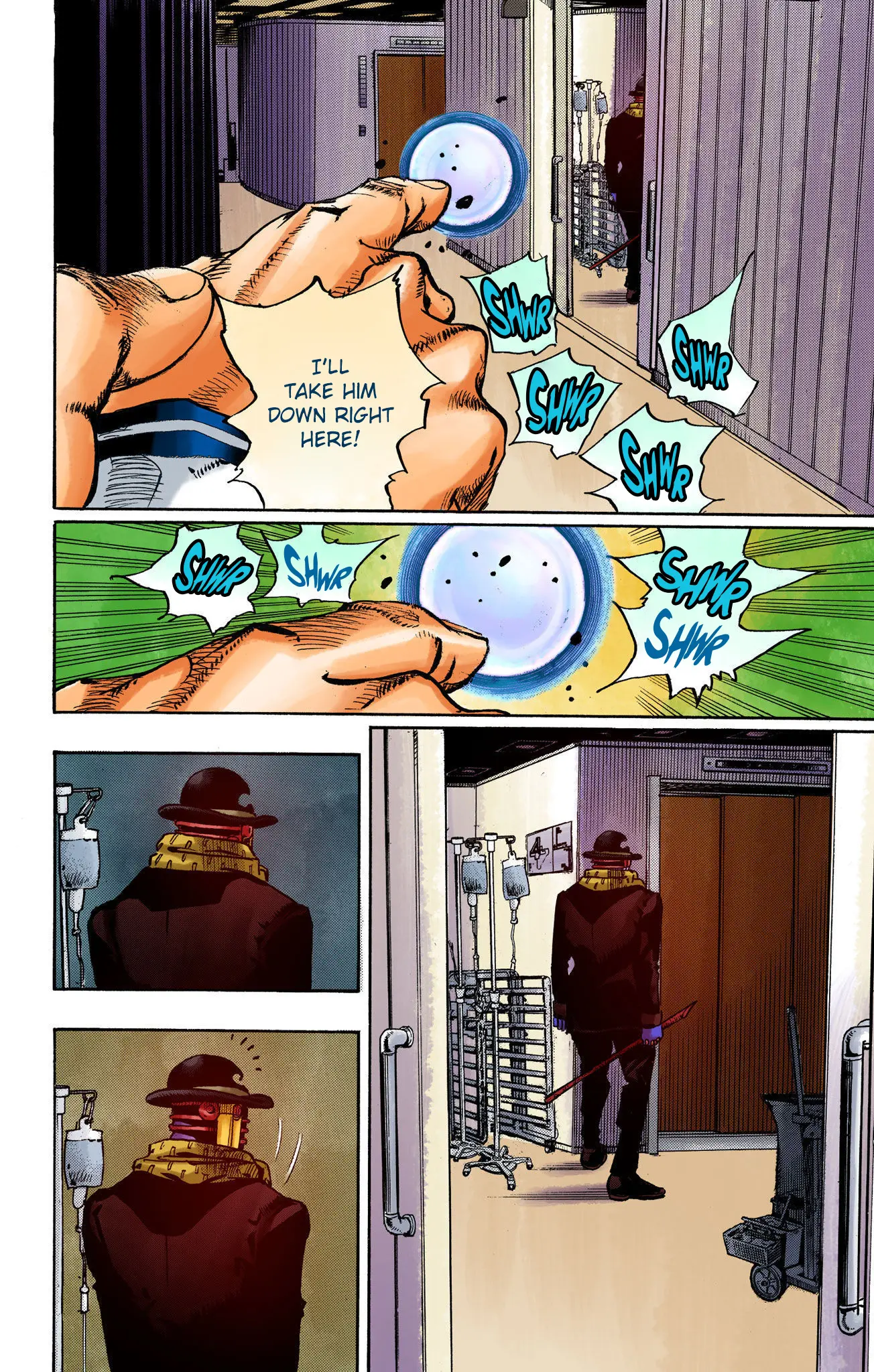 JoJo's Bizarre Adventure, Part 8: JoJolion Colored Manga — Chapter 104 — Page 33