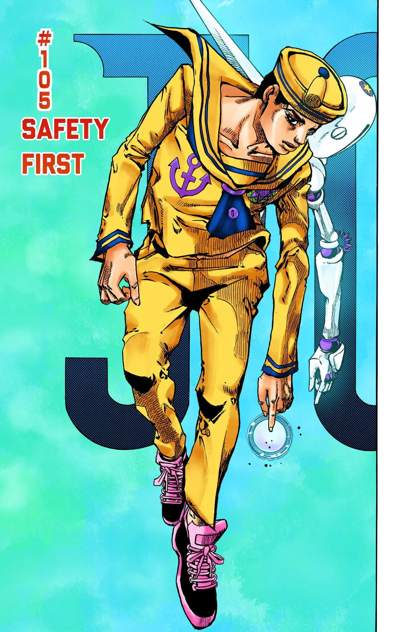 JoJo's Bizarre Adventure, Part 8: JoJolion Colored Manga — Chapter 105 — Page 1