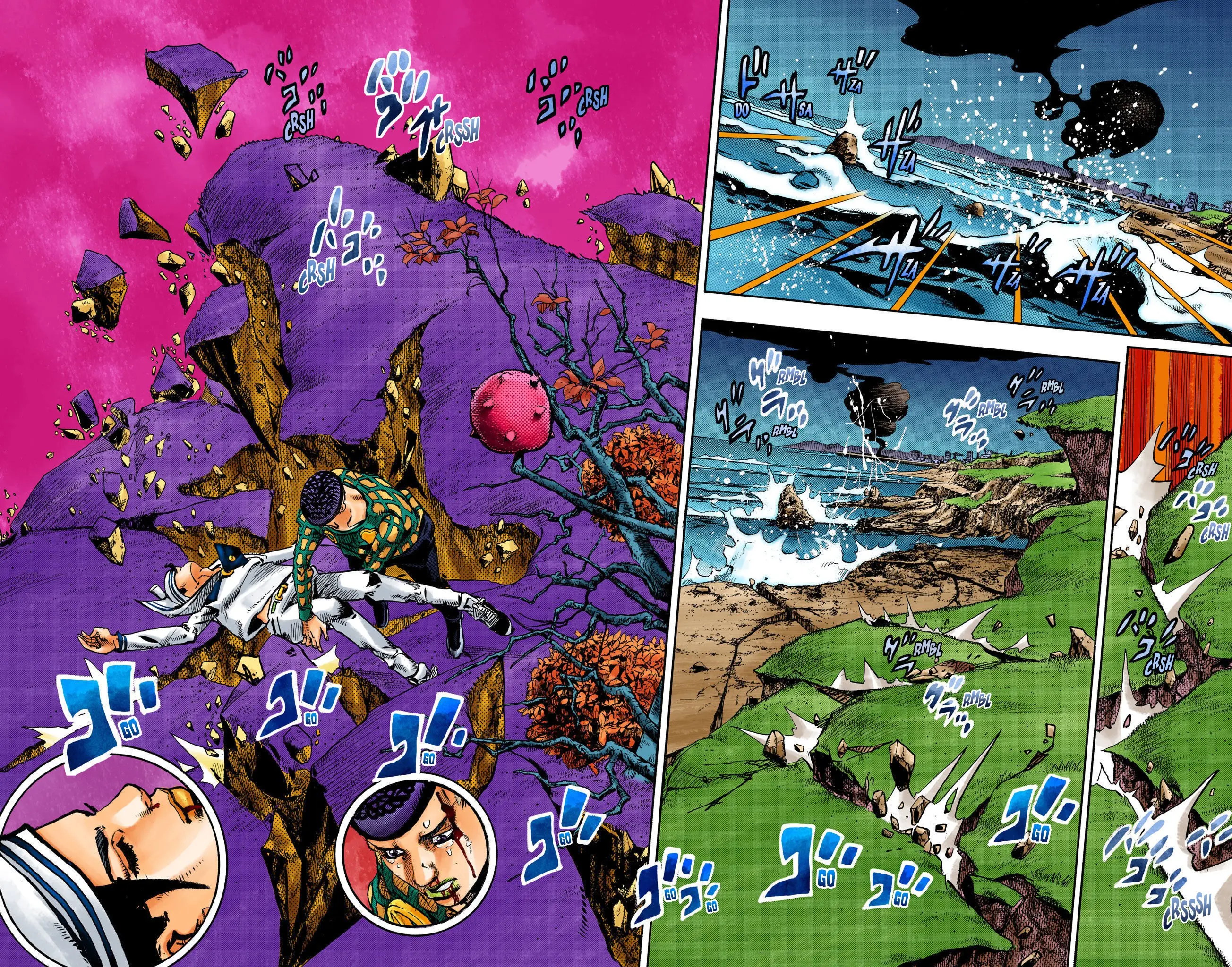 JoJo's Bizarre Adventure, Part 8: JoJolion Colored Manga — Chapter 105 — Page 2