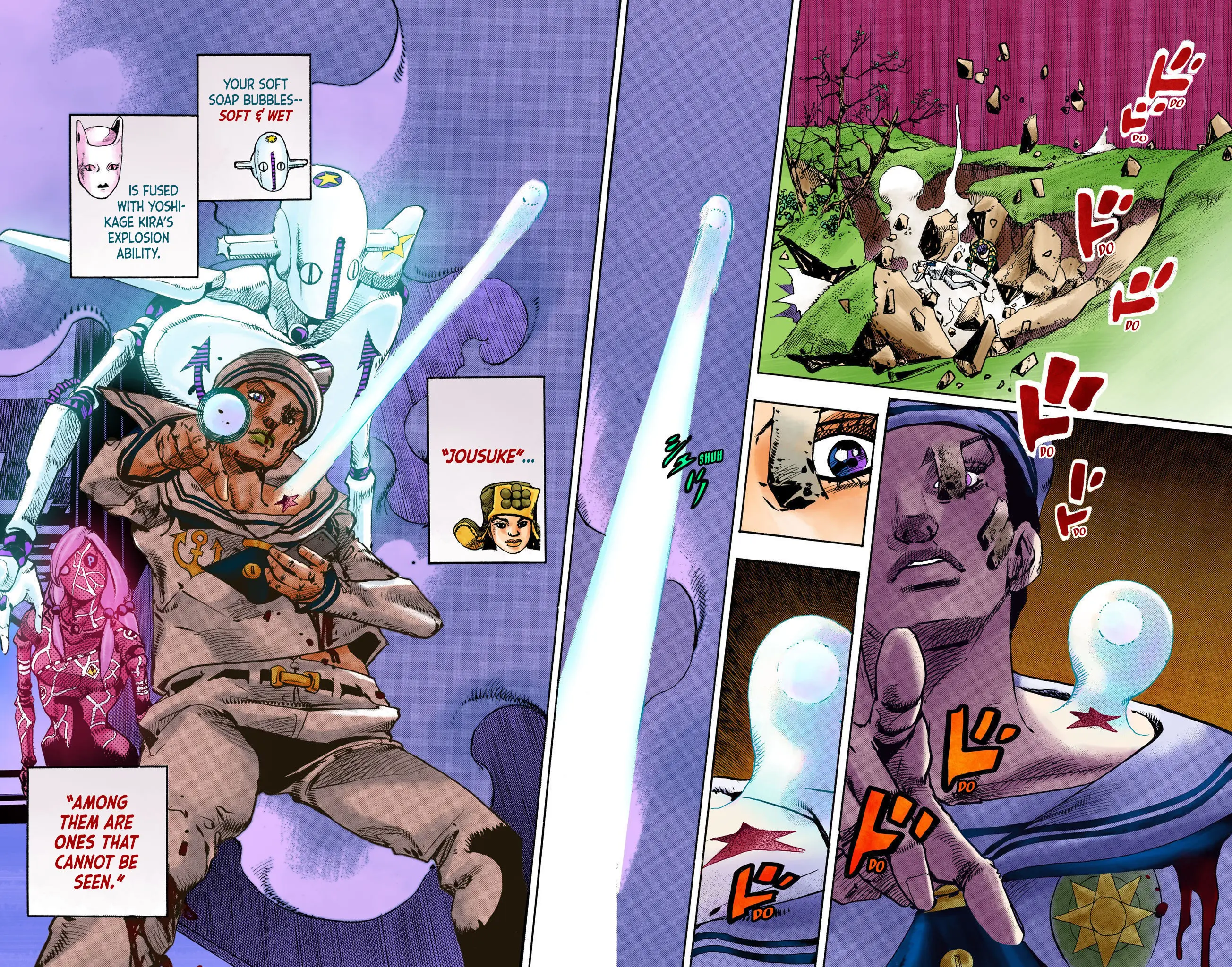 JoJo's Bizarre Adventure, Part 8: JoJolion Colored Manga — Chapter 105 — Page 5