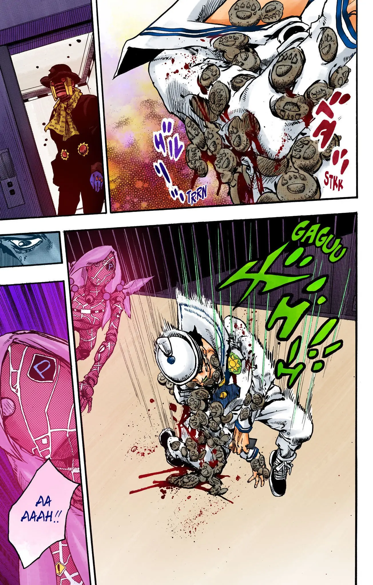 JoJo's Bizarre Adventure, Part 8: JoJolion Colored Manga — Chapter 105 — Page 17