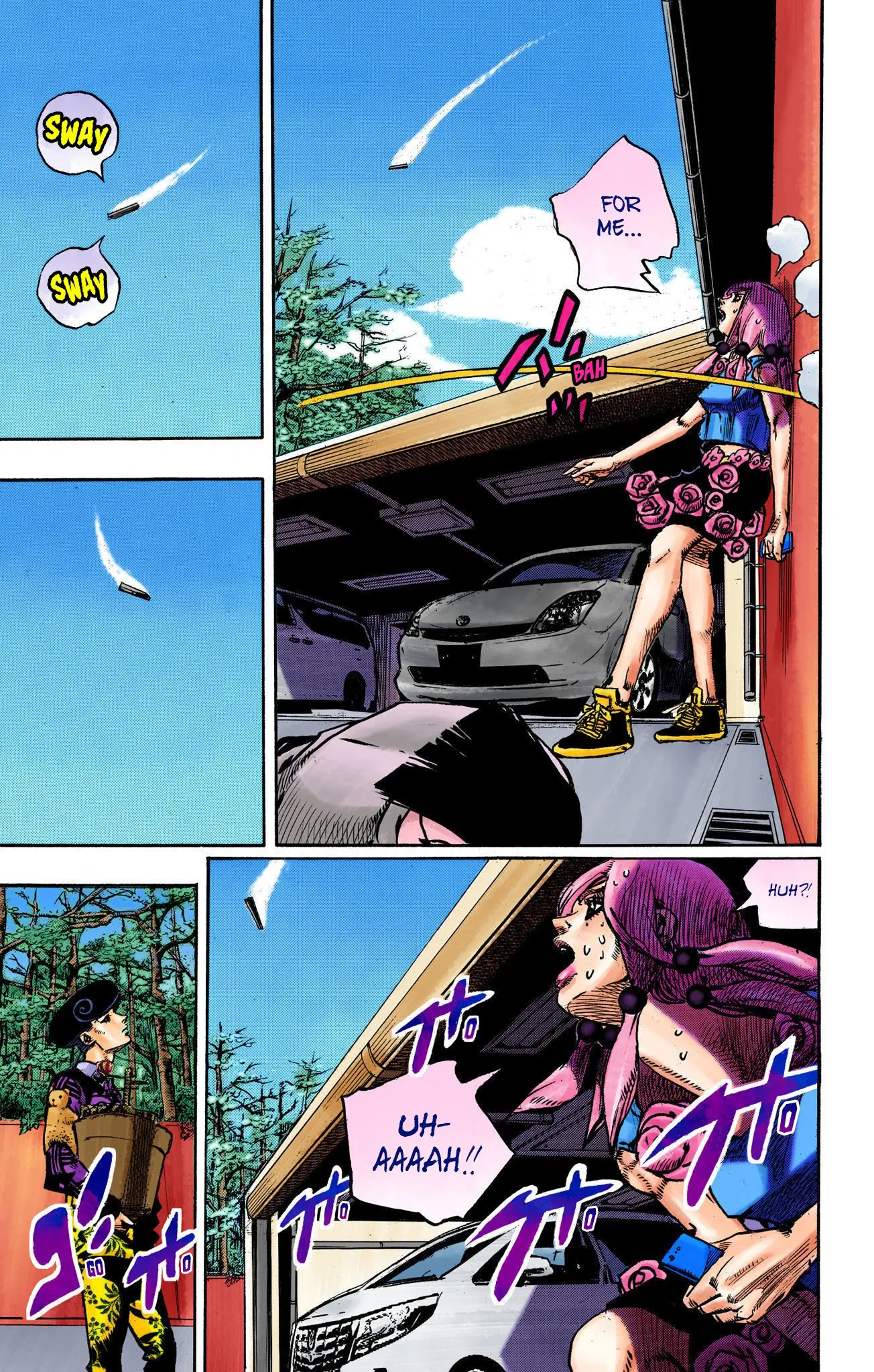 JoJo's Bizarre Adventure, Part 8: JoJolion Colored Manga — Chapter 105 — Page 19
