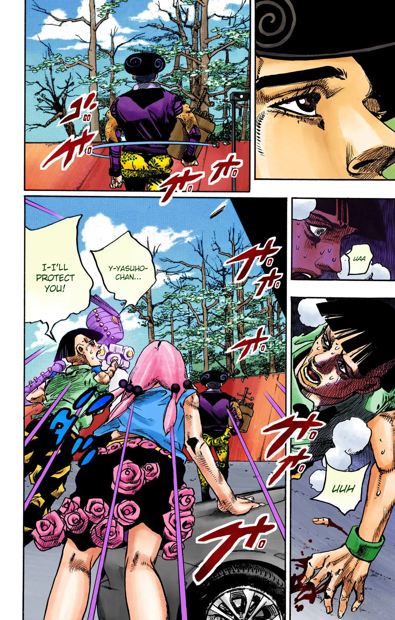 JoJo's Bizarre Adventure, Part 8: JoJolion Colored Manga — Chapter 105 — Page 20