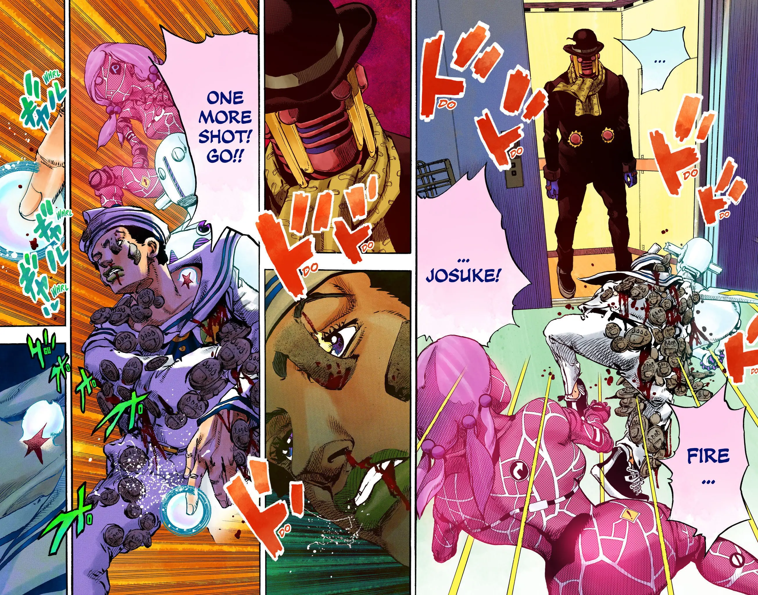 JoJo's Bizarre Adventure, Part 8: JoJolion Colored Manga — Chapter 105 — Page 24