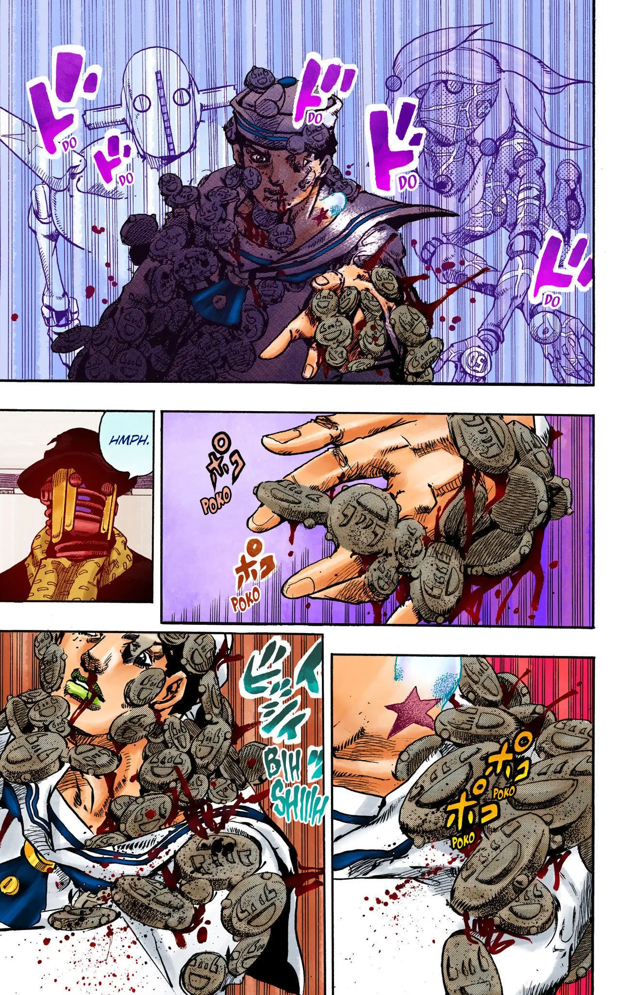 JoJo's Bizarre Adventure, Part 8: JoJolion Colored Manga — Chapter 105 — Page 30