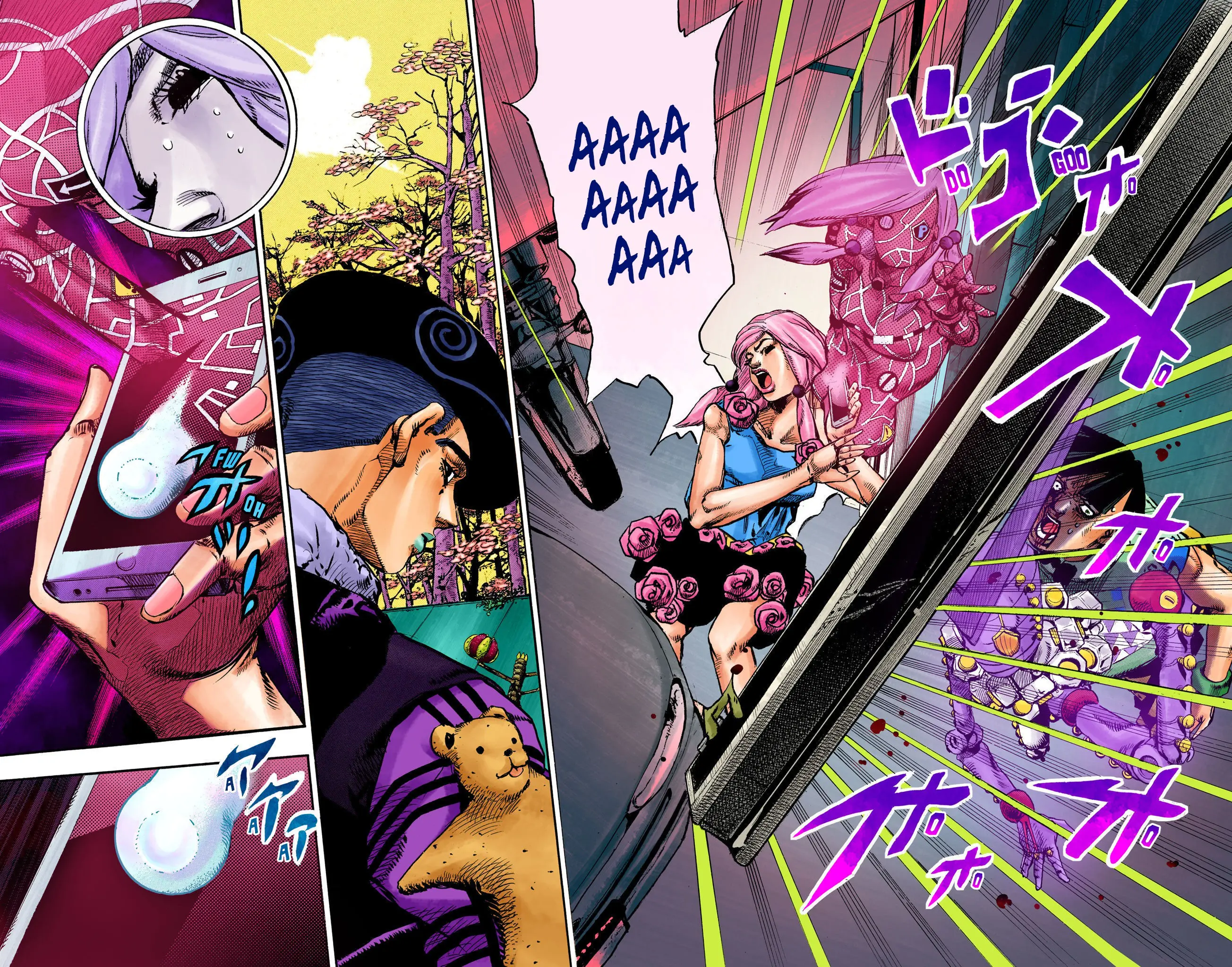 JoJo's Bizarre Adventure, Part 8: JoJolion Colored Manga — Chapter 105 — Page 32